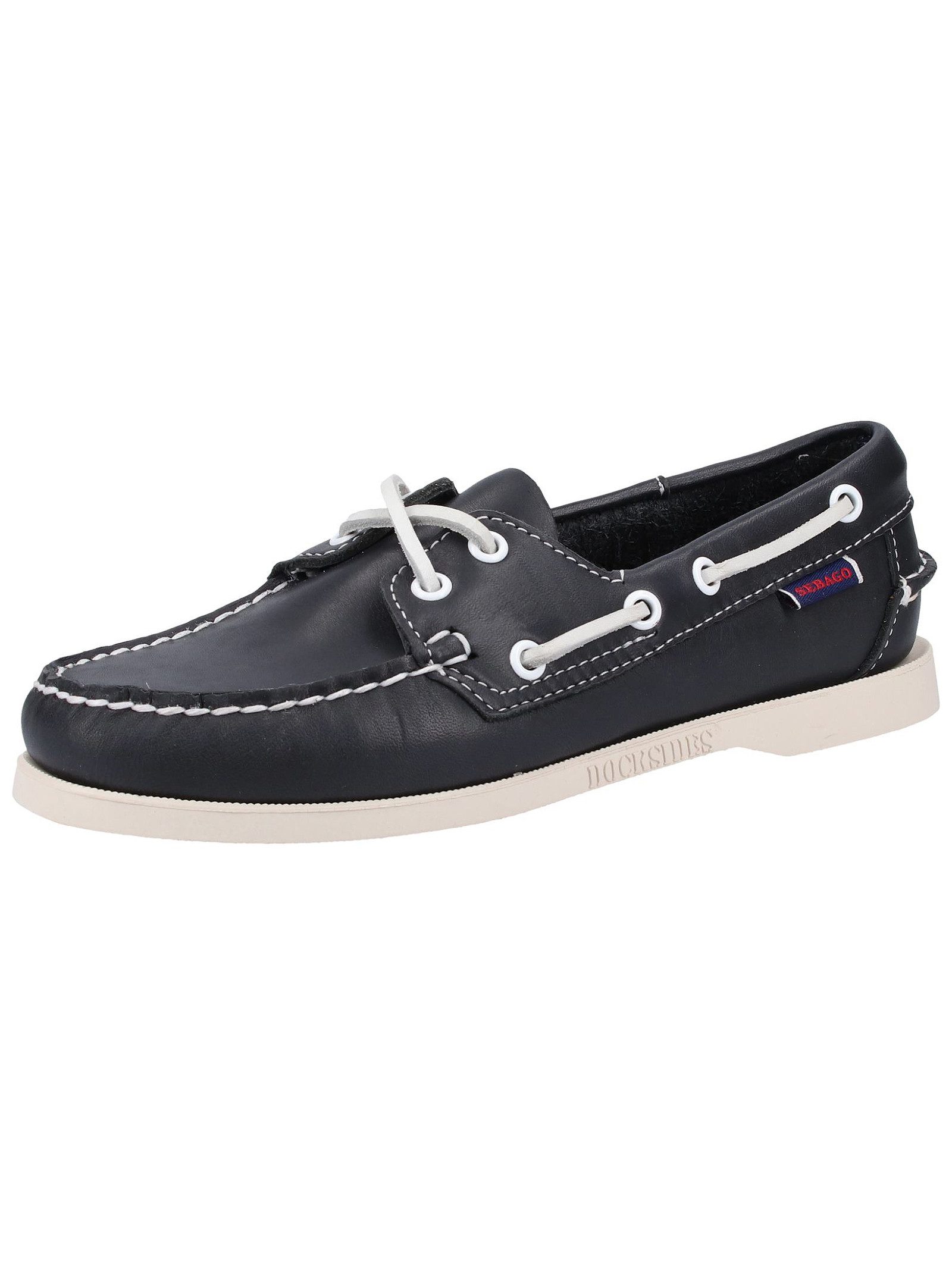 Halbschuhe Leder Bootsschuh