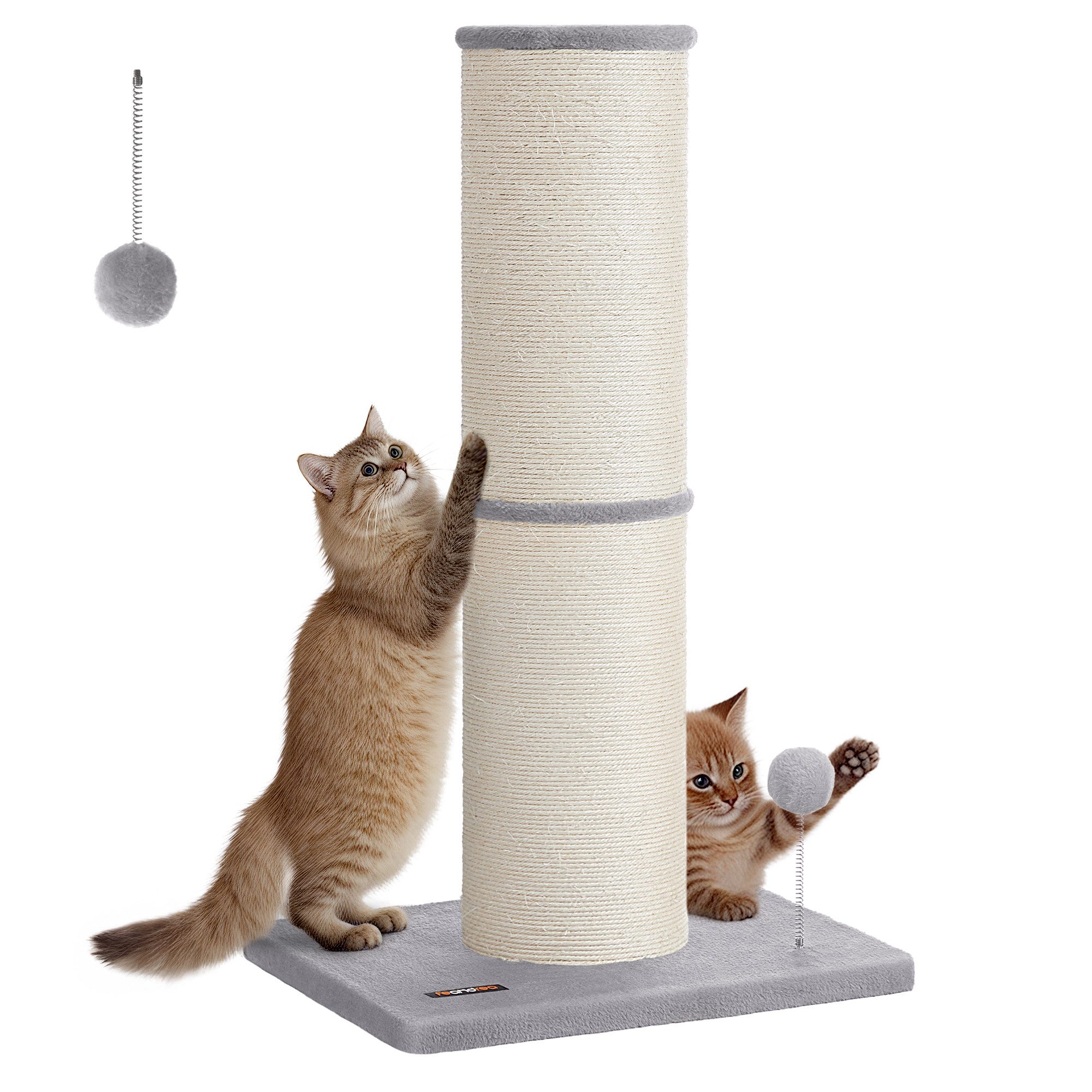 FEANDREA Kratzbaum L-XXL, Kratzsäule Kratzstamm für Maine-Coon-Katze