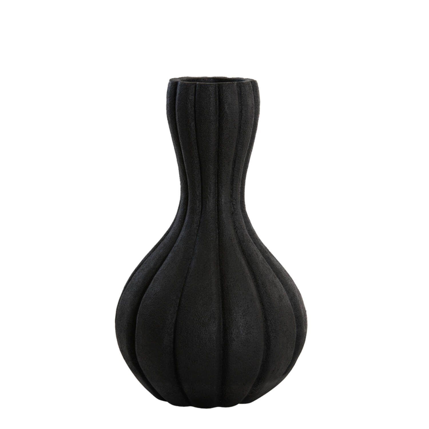 Light & Living Tischvase Vase von Light & Living ZUCCA Ø28,5x47,5 schwarz