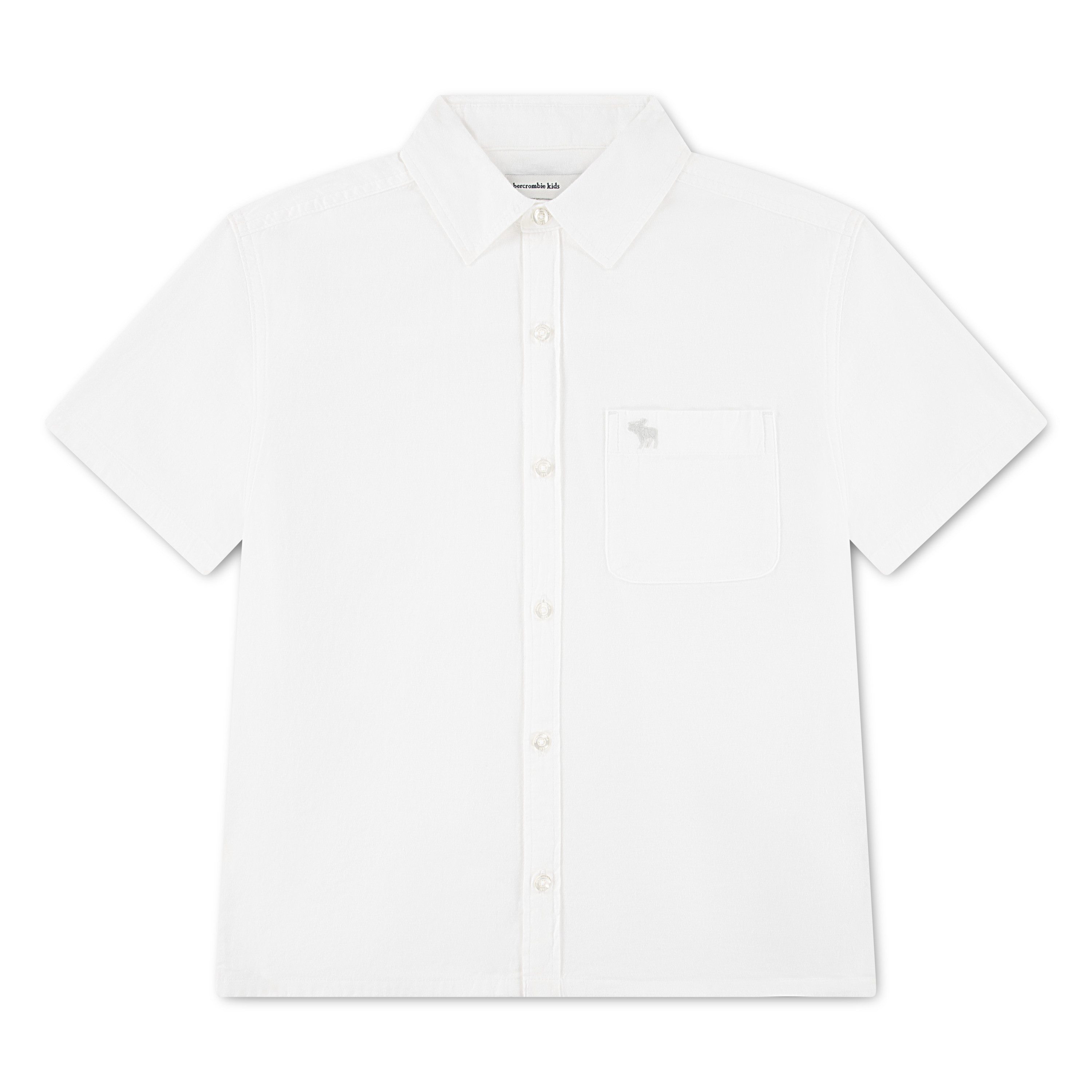 Abercrombie Kids Kurzarmhemd AFB SHORT SLEEVE ICON SHIRT mit Brusttasche und Logo-Stickerei, for Boys