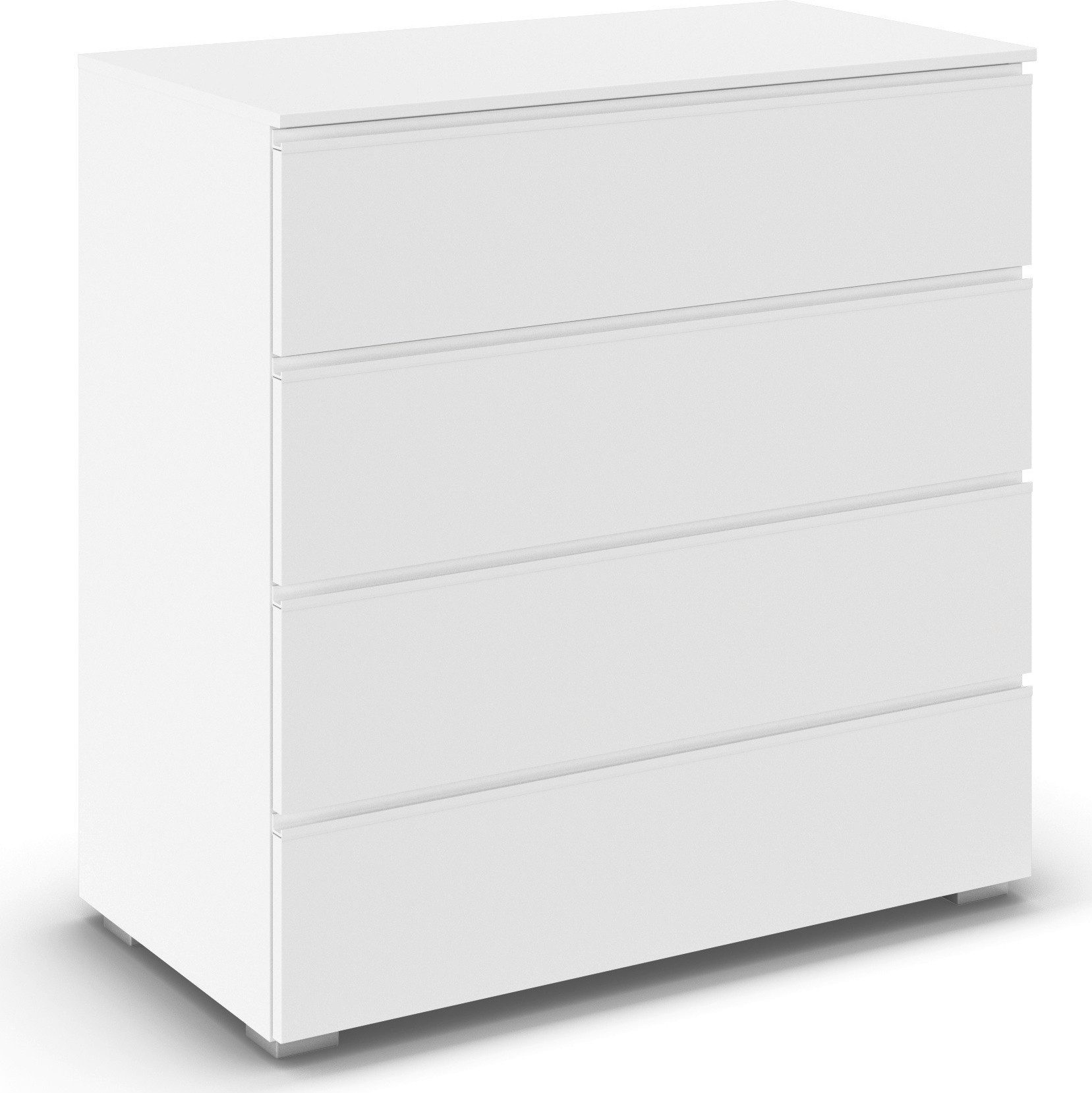 rauch Schubkastenkommode Sideboard Kommode Schubladenkommode Wäscheschrank MAINZ (Breite 80 cm), vier praktische und geräumige Schubladen MADE IN GERMANY