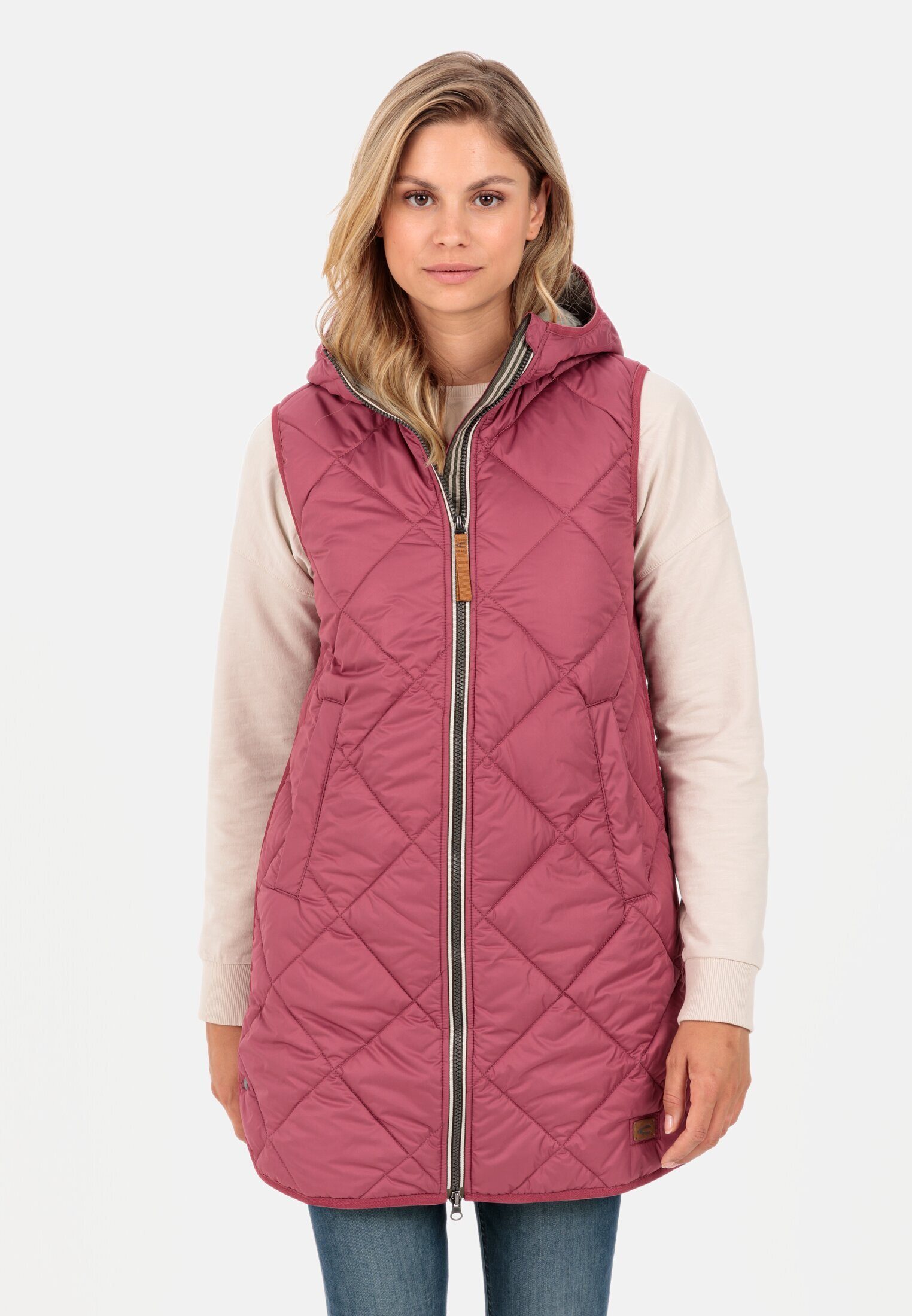 Longweste aus recyceltem Polyester