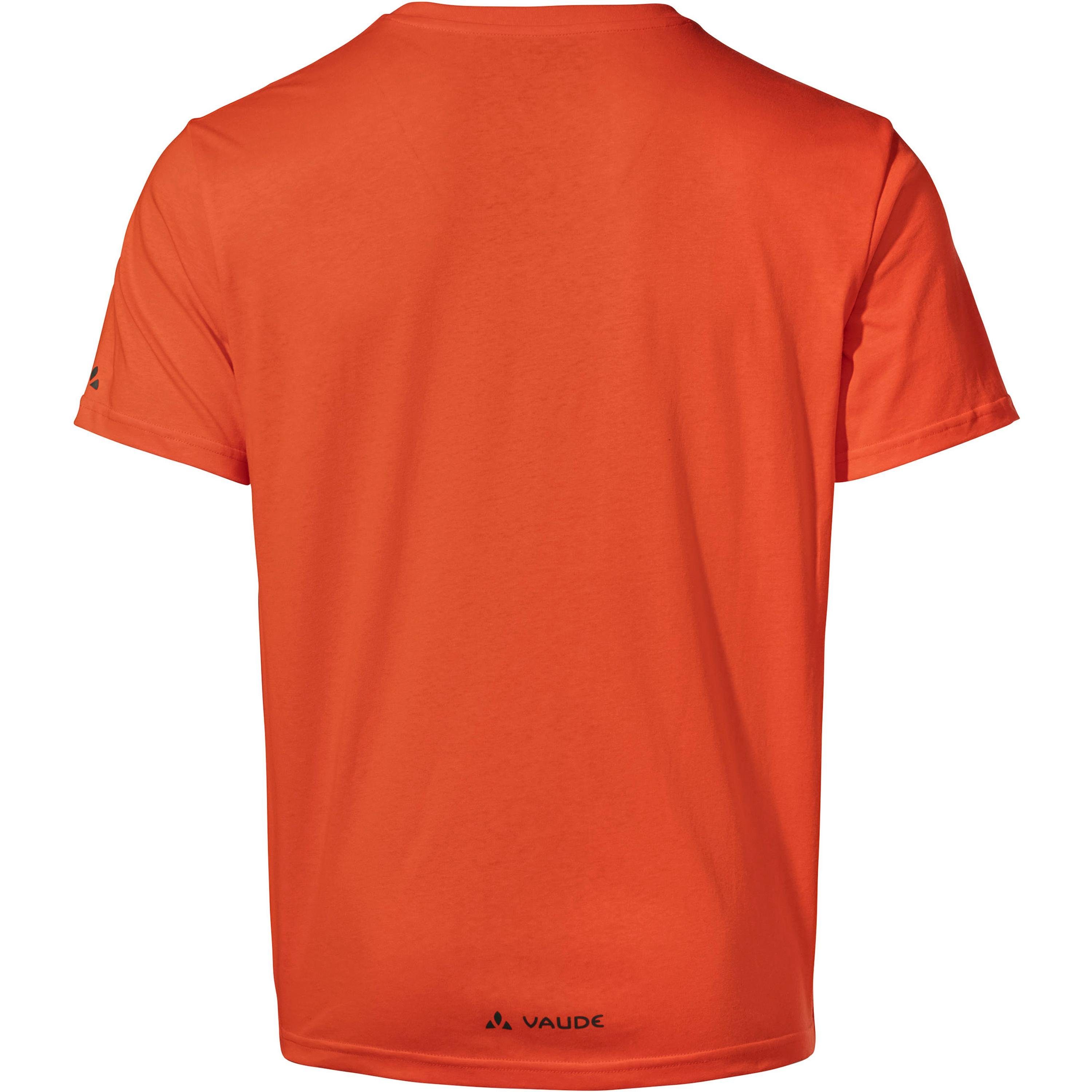 VAUDE Funktionsshirt Cyclist V glowing red