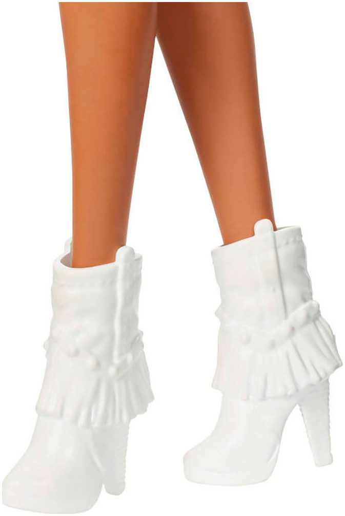 Barbie Anziehpuppe Fashionista Puppe mit glitzer Cowgirl Outfit