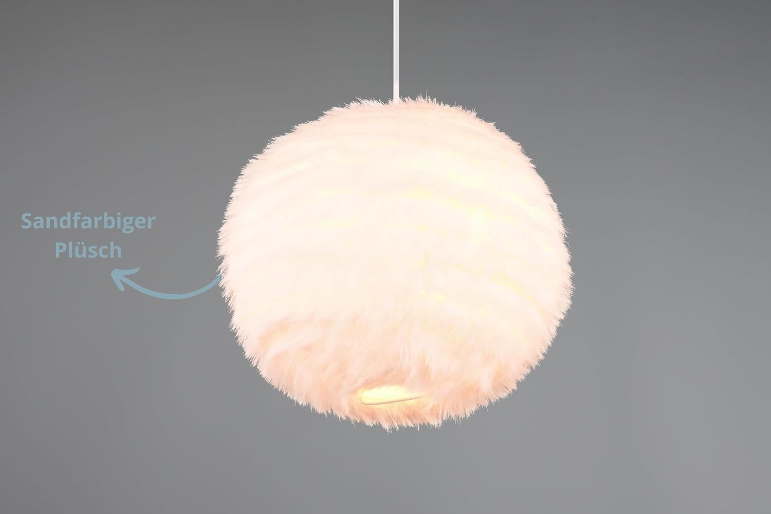 lightling Pendelleuchte Frieda, ohne Leuchtmittel, Schirm günstig online kaufen