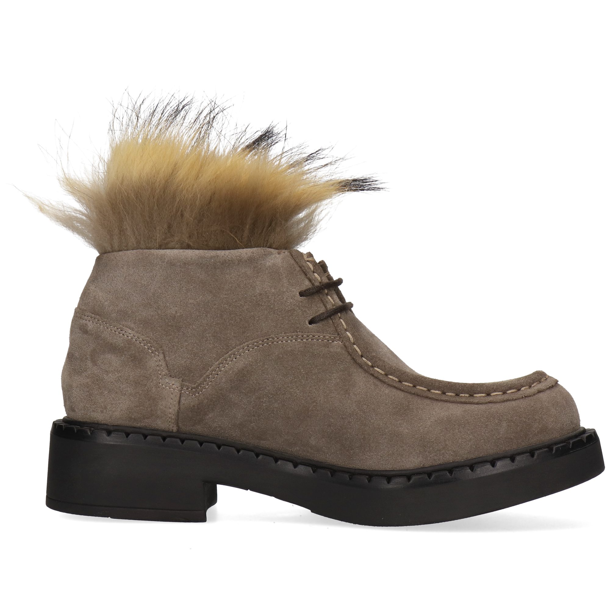 Melvin & Hamilton Pia 7 Leder-Schnürschuhe für Damen Stiefelette Block-Absatz, Echtes Leder