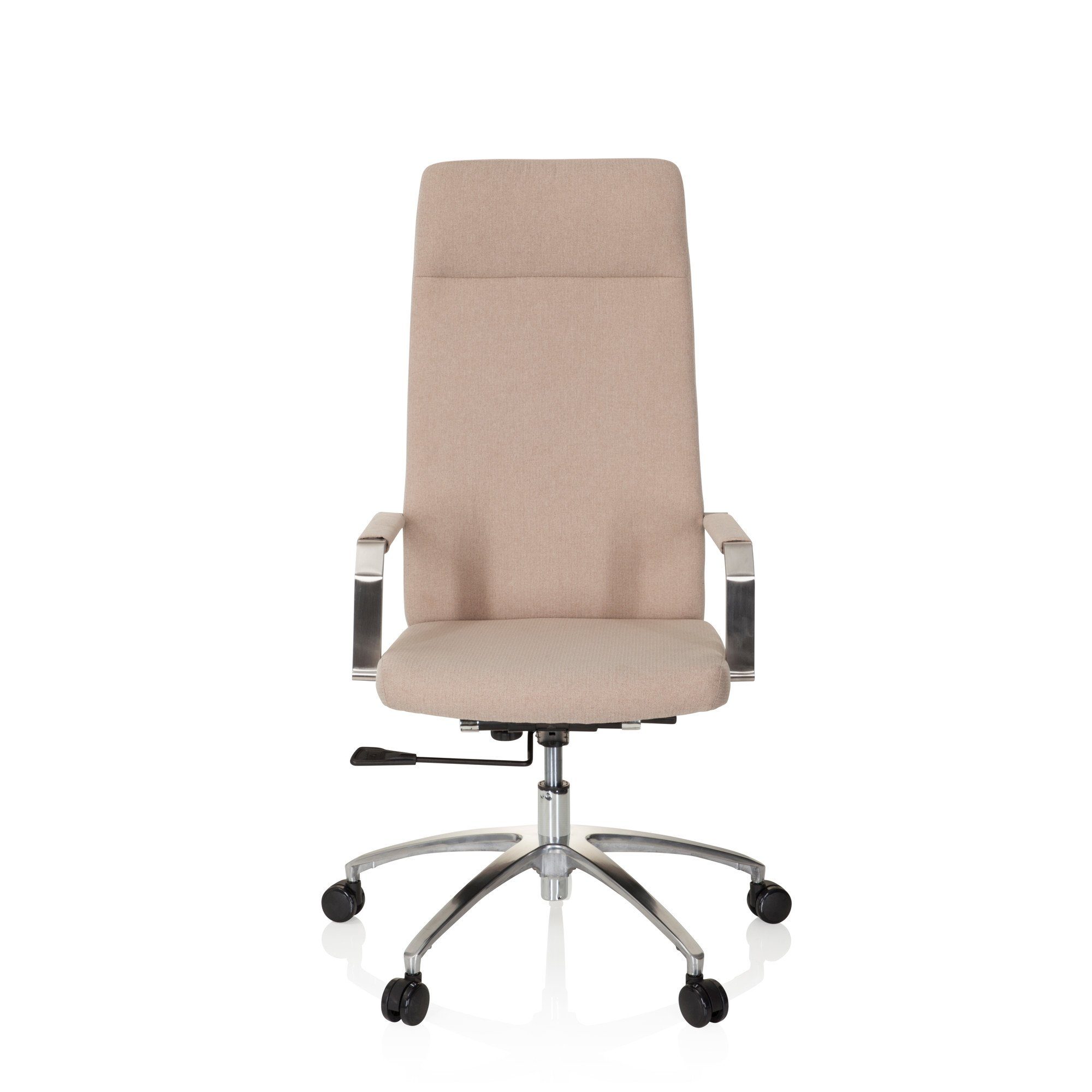 hjh OFFICE ergonomisch (1 SARANTO Home PLUS I Bürostuhl St), Stoff Schreibtischstuhl Drehstuhl Office Beige