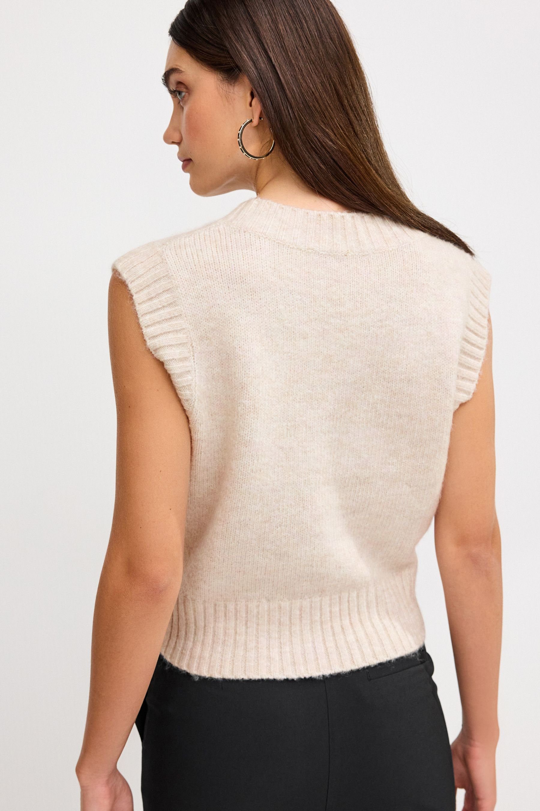 Next Stricktop Tanktop mit V-Ausschnitt (1-tlg) günstig online kaufen
