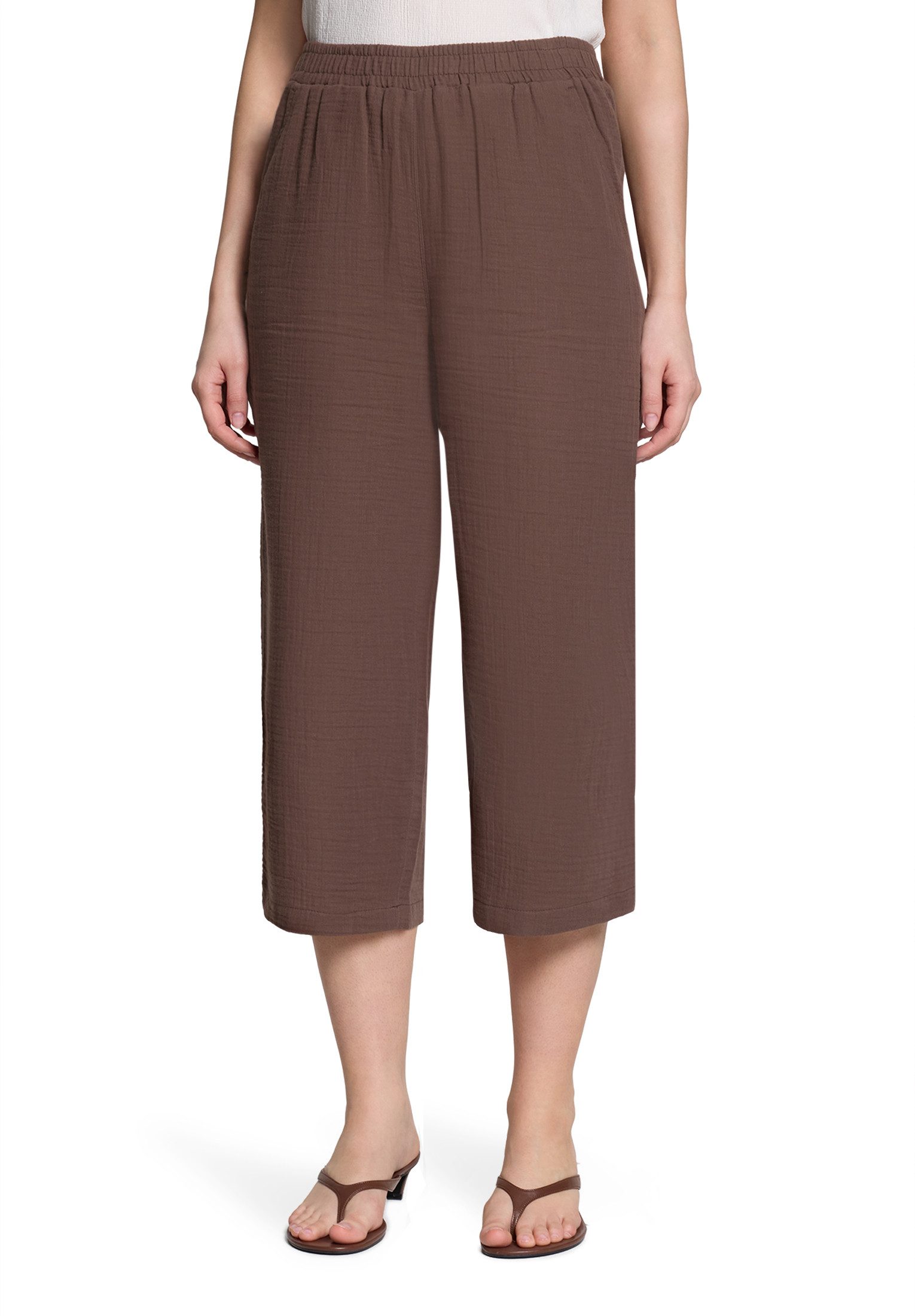 Schlupfhose Damen mit Eingrifftaschen