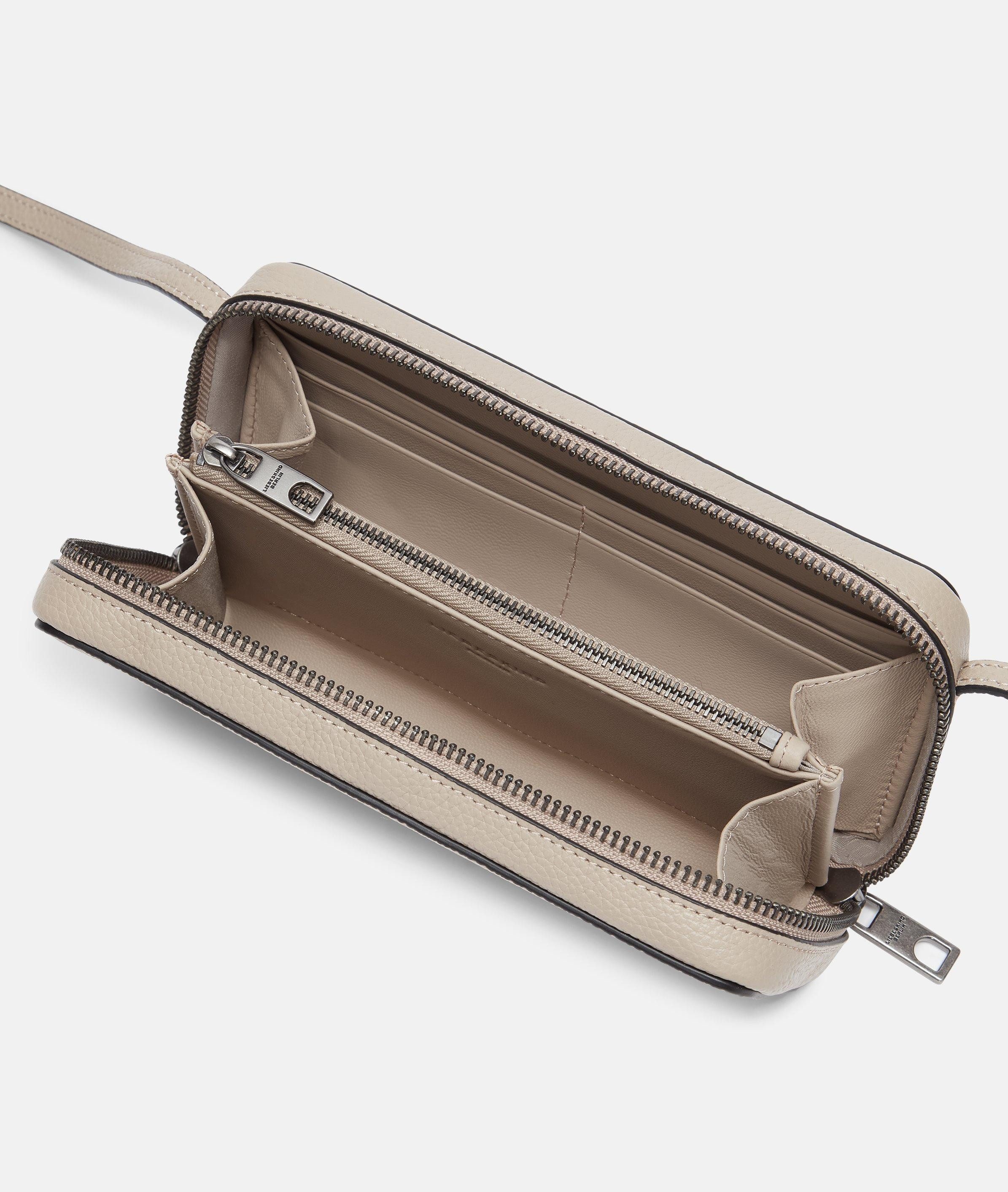 Liebeskind Berlin Umhängetasche Lou Crossbody XS, Kleine Crossbody-Bag aus Rindsleder