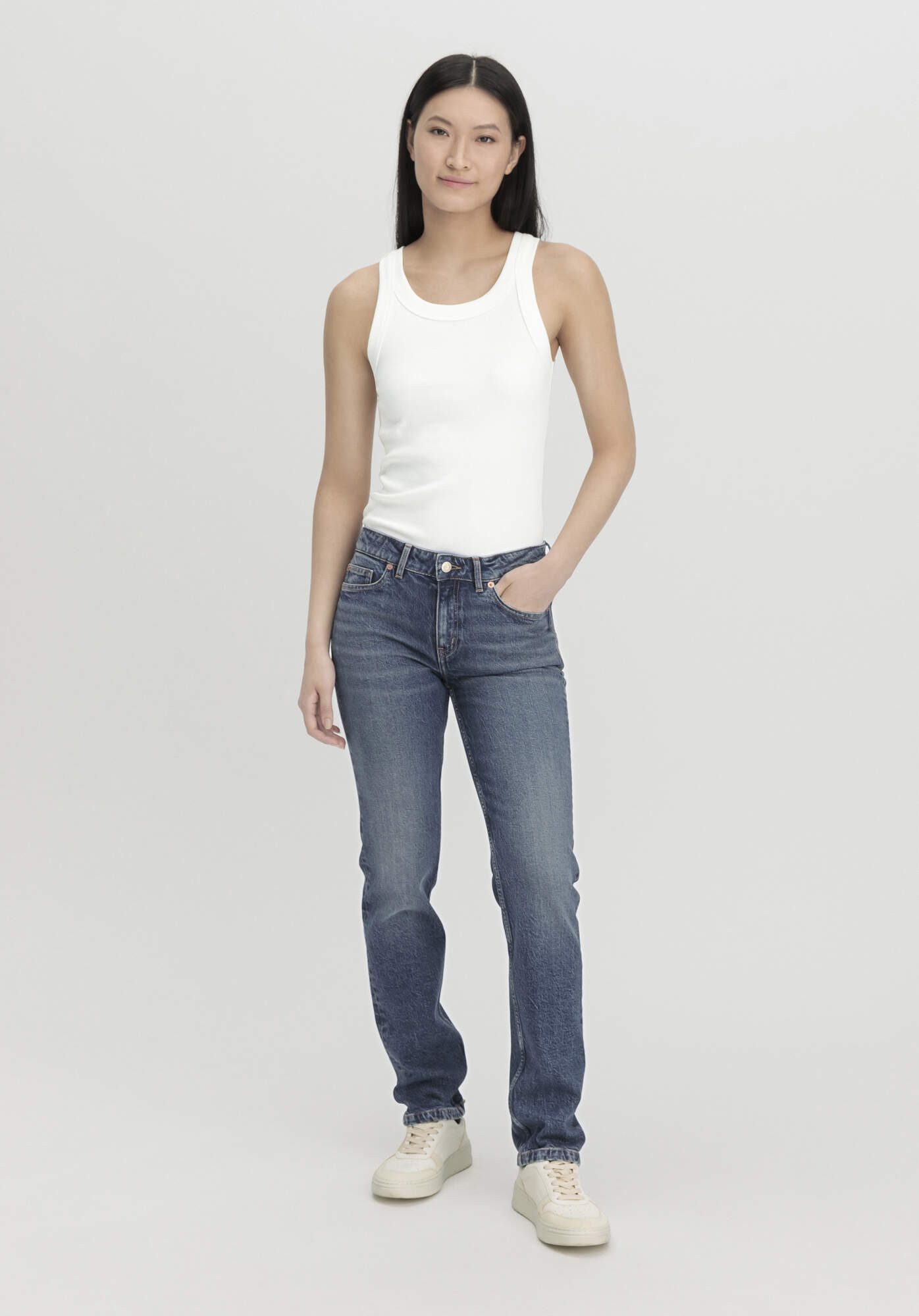 Hessnatur Bequeme Jeans aus Bio-Denim (1-tlg) günstig online kaufen