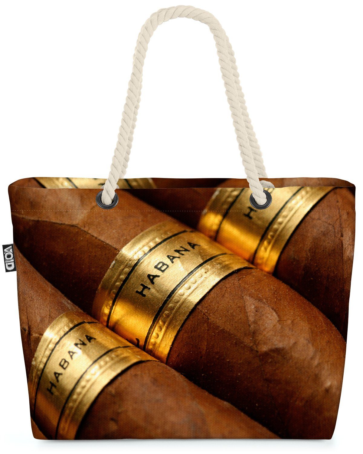 VOID Strandtasche (1-tlg), Zigarren Kuba Kuba Rauchen Kari Havana Havanna Tabak Havanna Zigarren