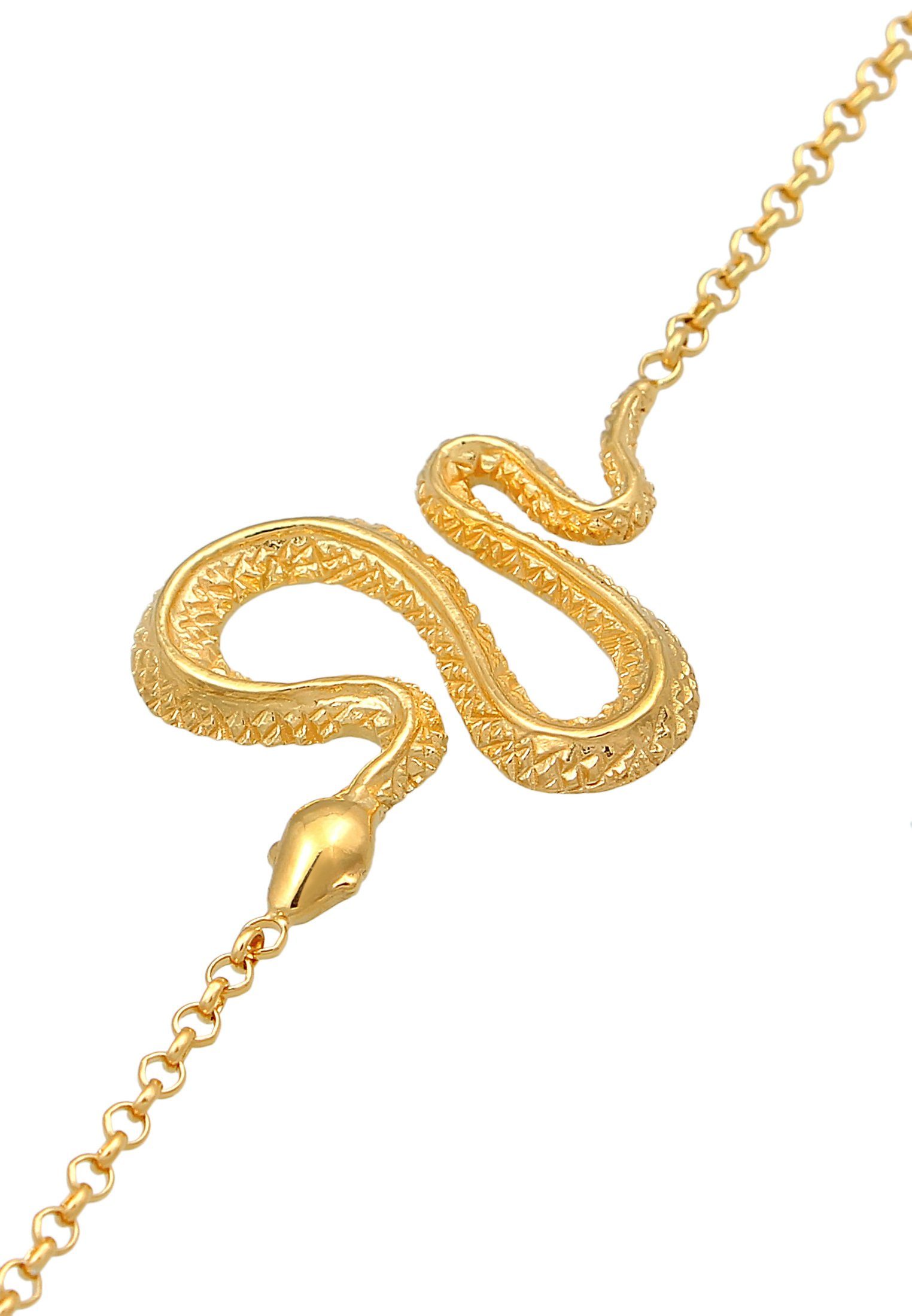Elli Armband Schlange Schlange 925 Snake Gold Modisch Silber