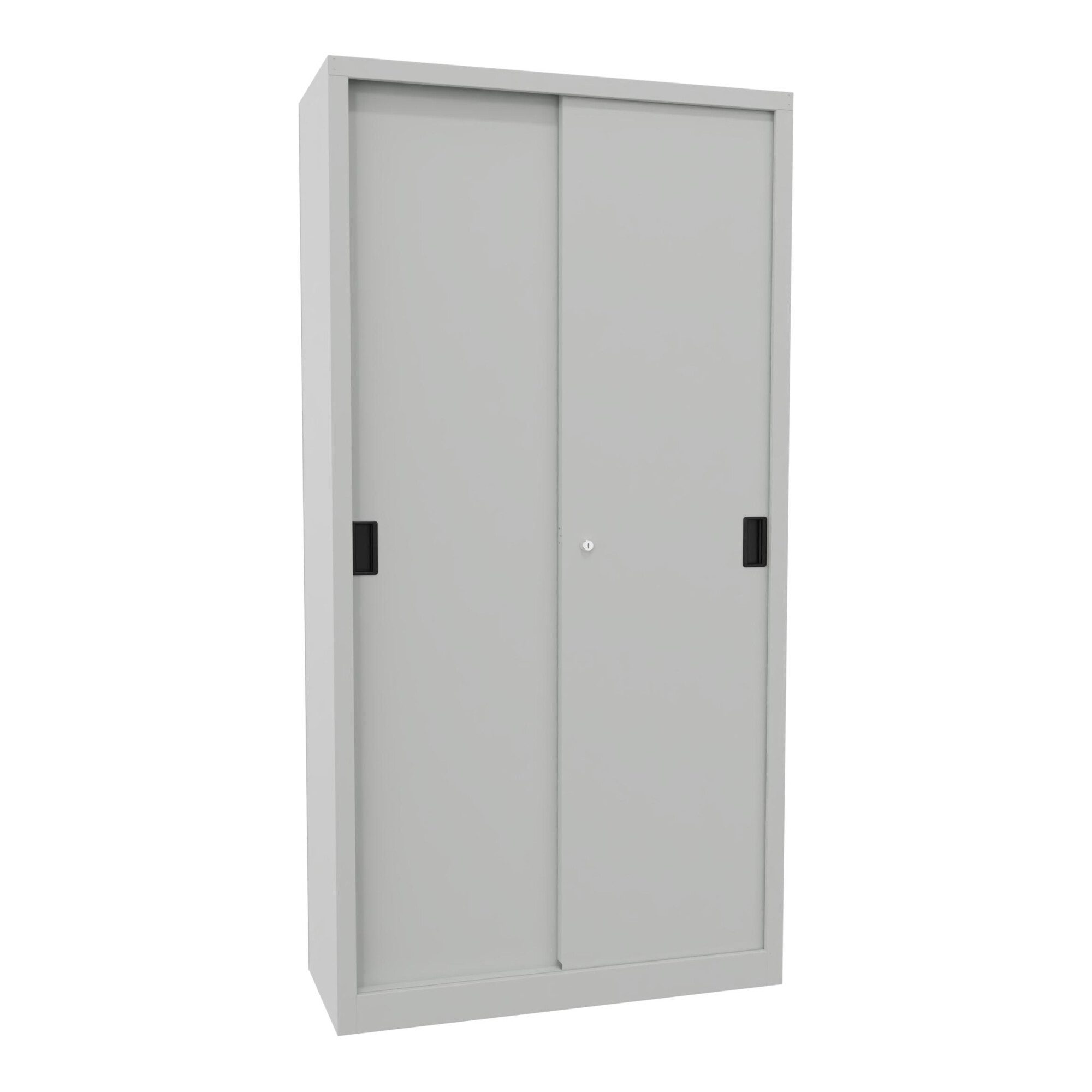 Pavoy Schiebetürenschrank Pavoy Schiebetürenschrank, 1950x1000x400 mm, 4 Böden verzinkt, RAL 703