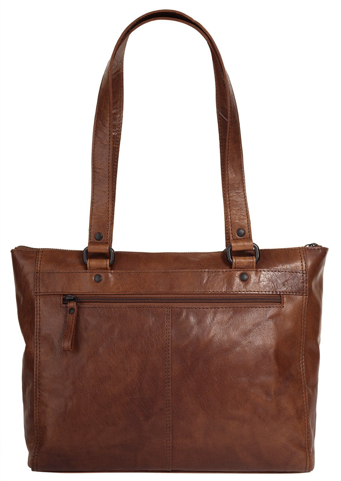 Spikes & Sparrow Shopper, echt Leder