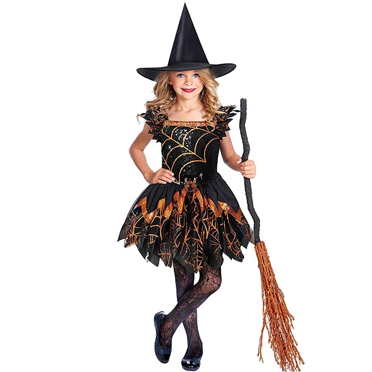 Riethmüller Hexen-Kostüm Little Spider Witch Hexen Kostüm für Kinder