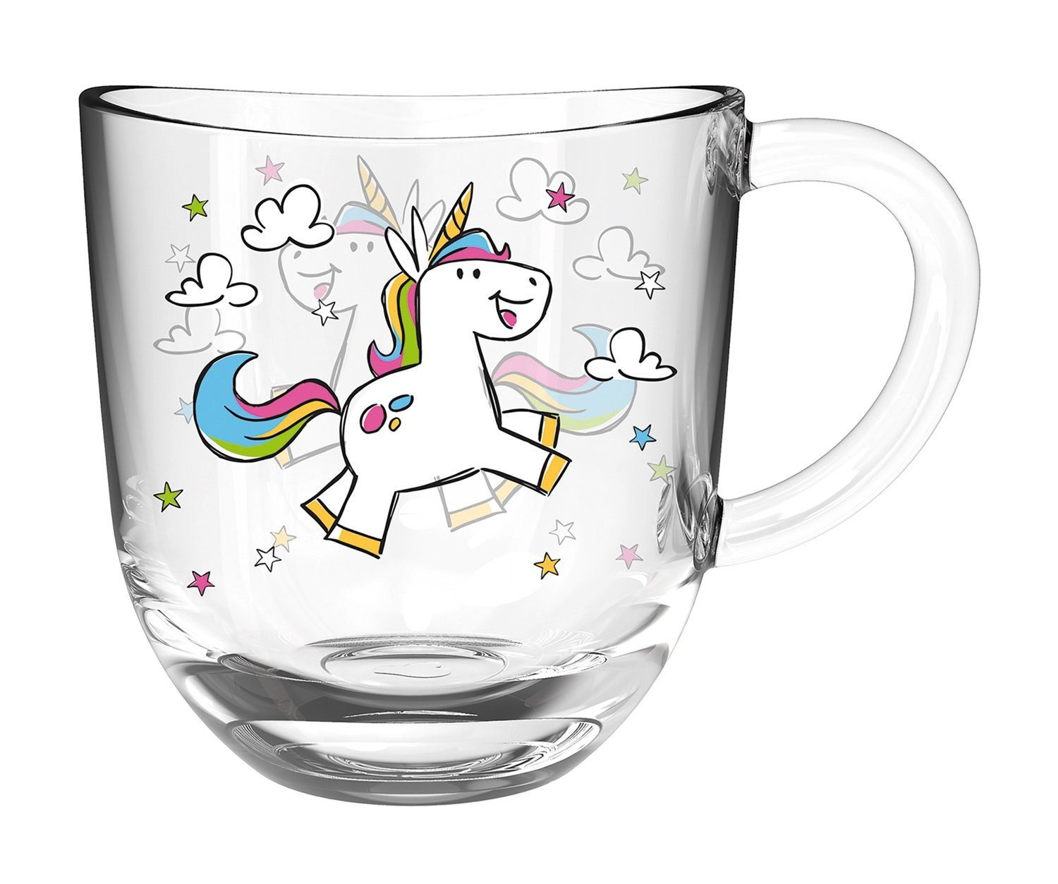 LEONARDO Tasse BAMBINI, Tasse, Transparent, 280 ml, Glas