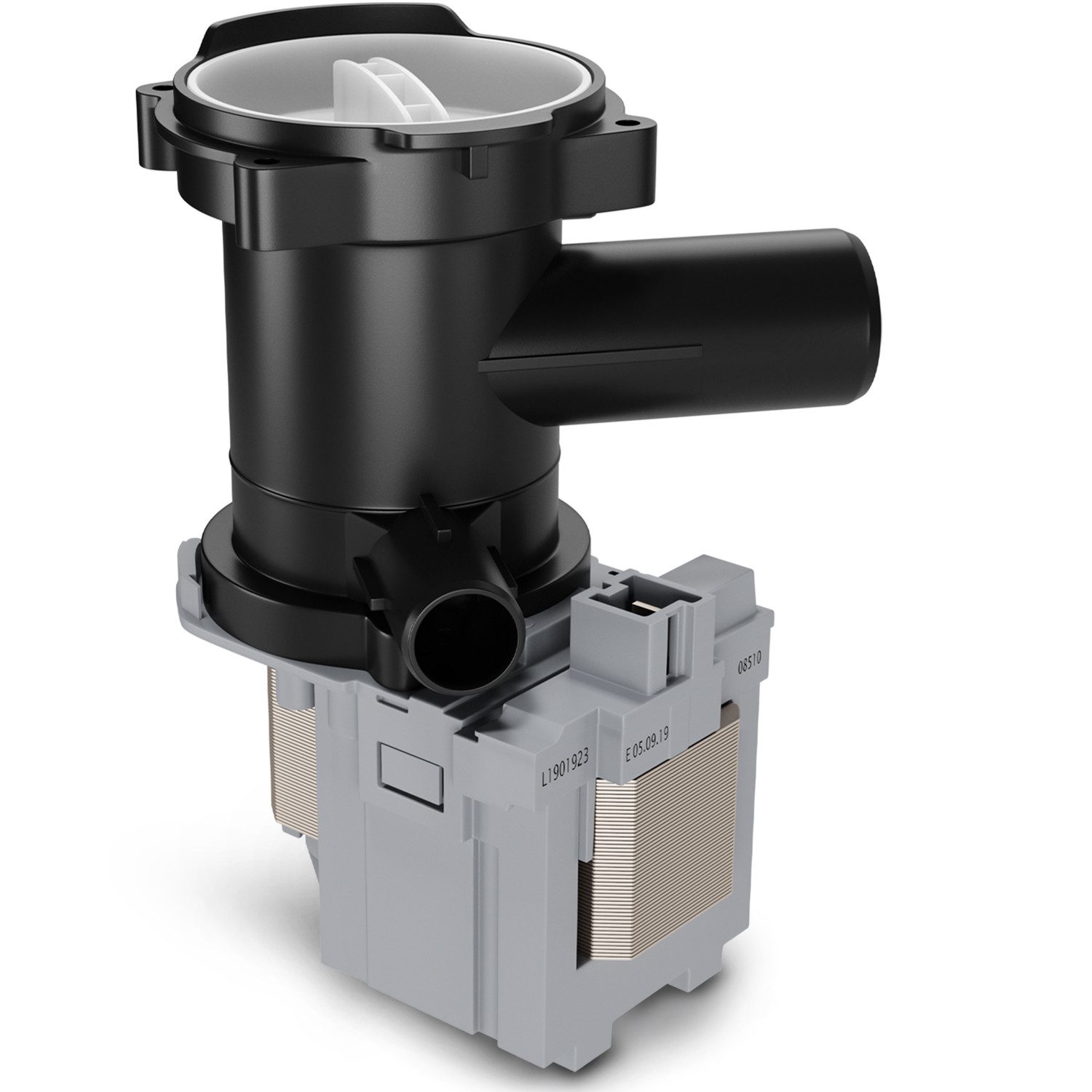 VIOKS Minipumpe Ablaufpumpe Ersatz für Bosch 00145787 Laugenpumpe, mit Pumpenkopf und Sieb für Waschmaschine Waschtrockner