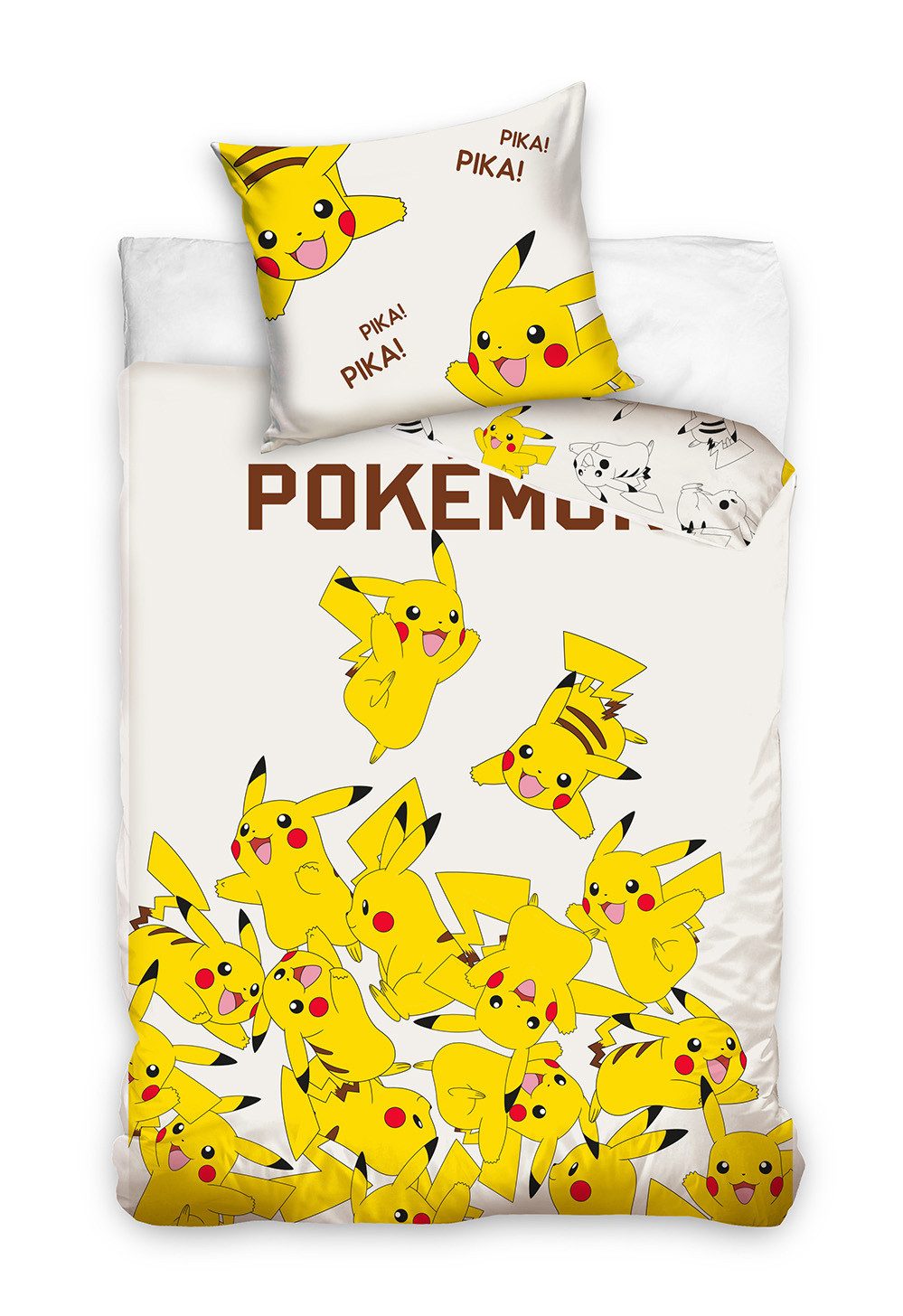 Babybettwäsche Pokemon Bettwäsche 135 x 200 cm
