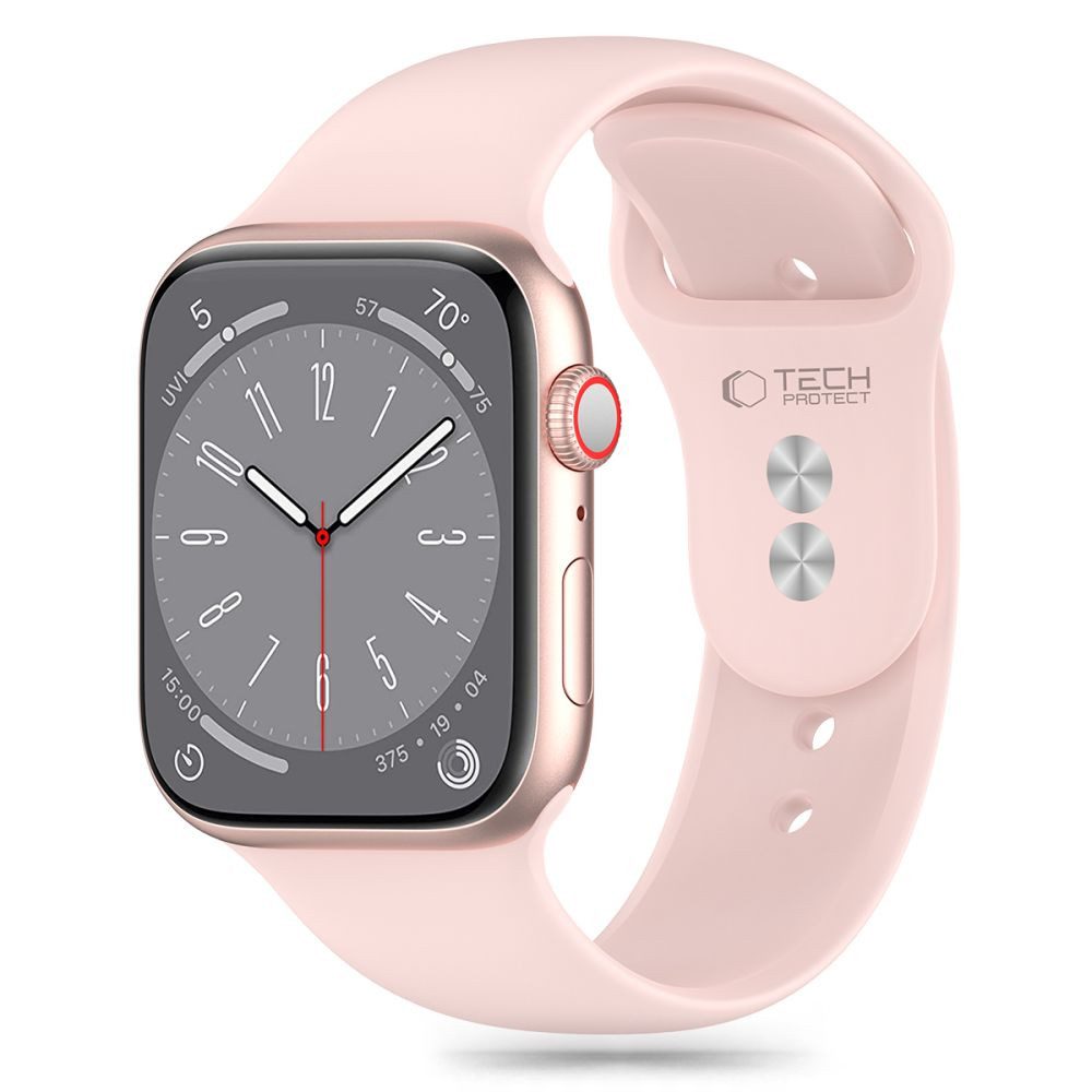 TECH PROTECT Smartwatch-Armband Sportarmband Ersatzarmband Wechselarmband, Silikon, verstellbar, leicht, schneller Wechsel