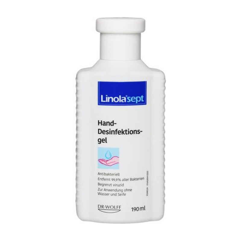 Dr. August Wolff GmbH & Co.KG Arzneimittel Handseife LINOLA sept Hand-Desinfektionsgel, 190 ml