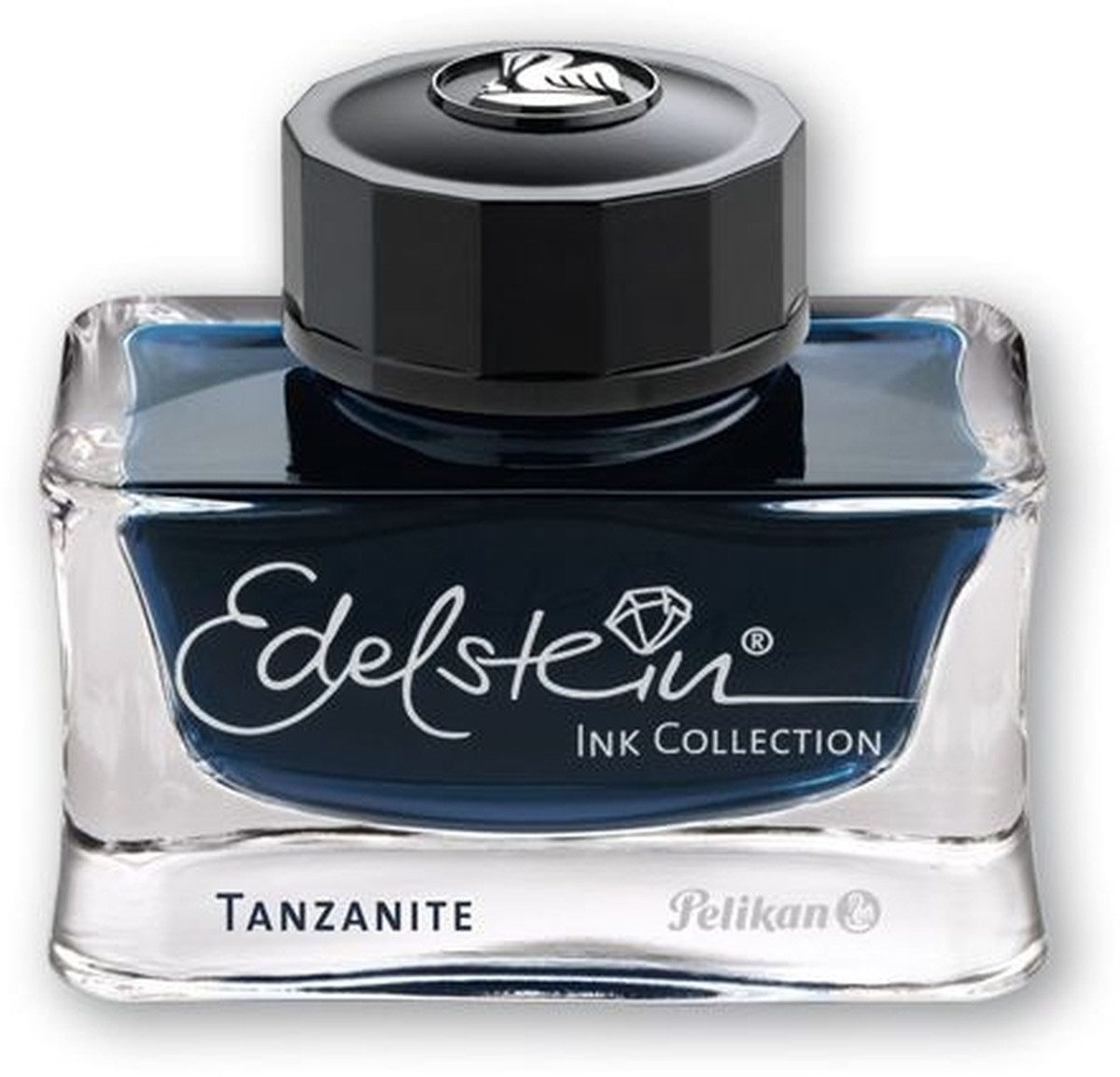Füllhalter Tinte Edelstein Ink Collection tanzanite (blau-schwarz) 50ml (4 Stück)