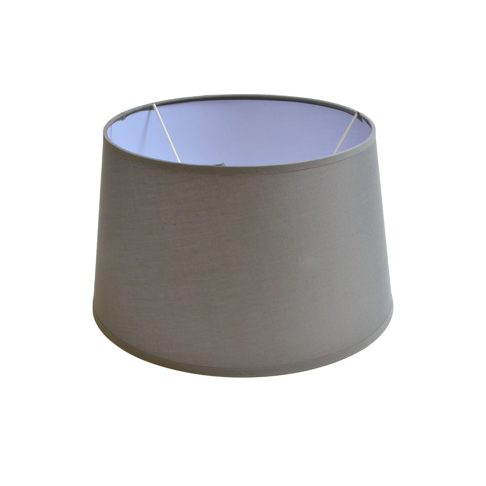 B&S Lampenschirm Lampenschirm rund aus Stoff H 13 x Ø 18 cm für Tisch - Stehlampen