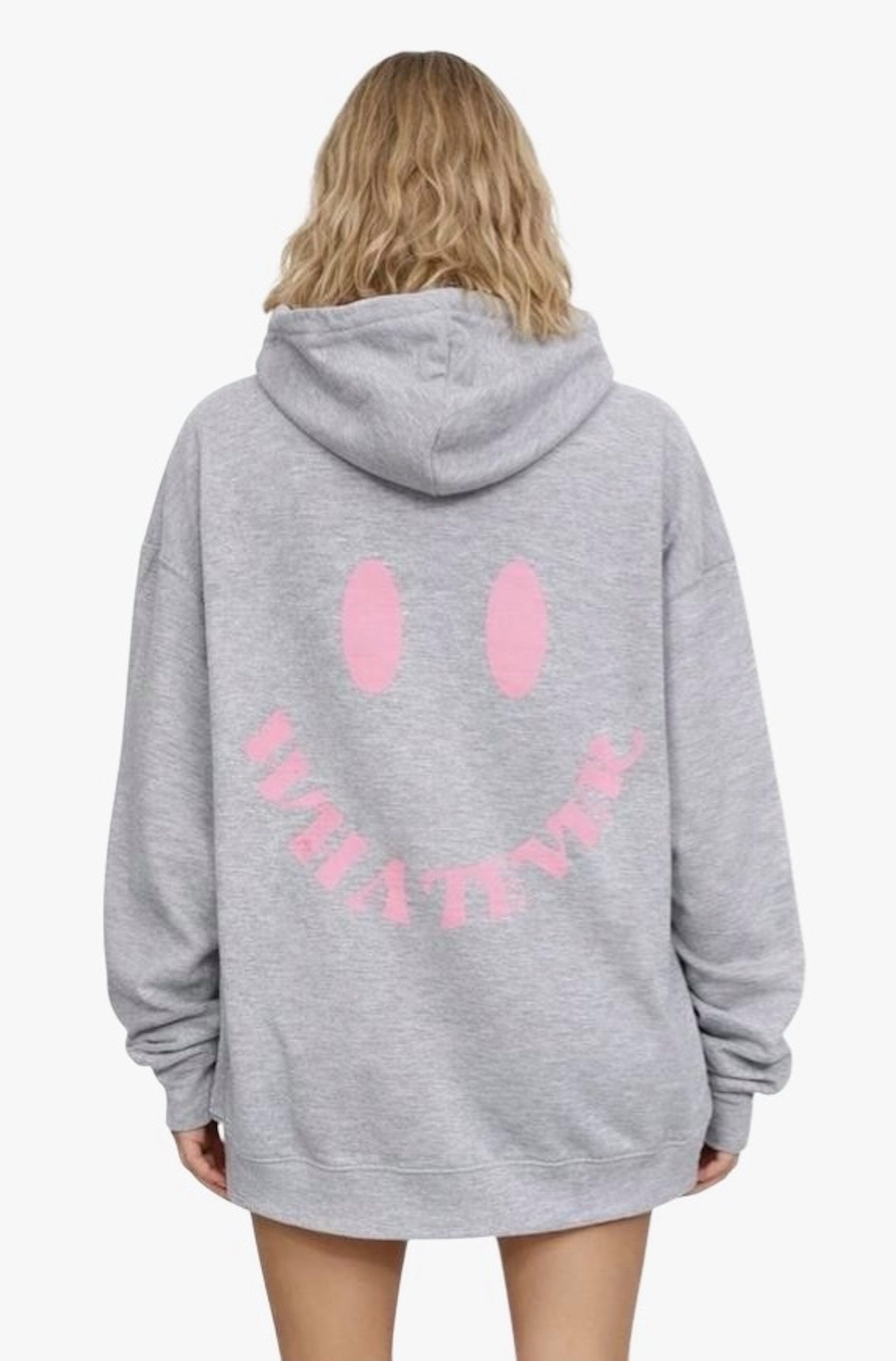 Worldclassca Hoodie Worldclassca Oversized WHATEVER Hoodie Kapuzenpullover Sweatshirt Neue Kollektion - Stilvolle und gemütliche Casual Mode für Damen