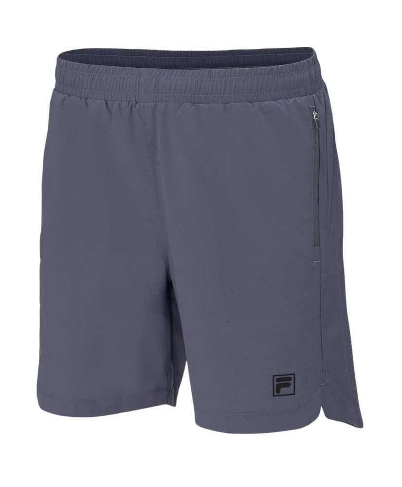 Shorts Tennishose Elrik (4-Wege-Stretch) kurz graphitegrau Herren