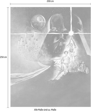 Komar Vliestapete Star Wars Poster Classic2, (1 St), 200x250 cm (Breite x Höhe), Vliestapete, 100 cm Bahnbreite