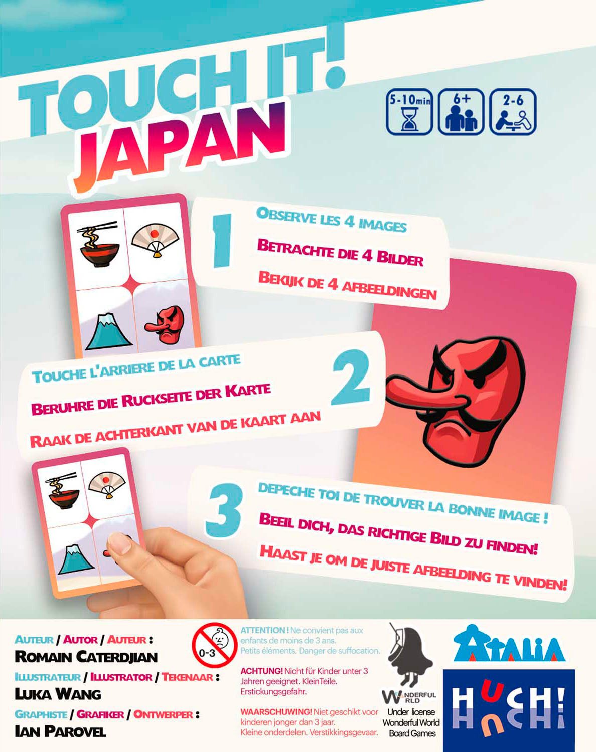 HUCH! Spiel Touch it Japan, Familienspiel
