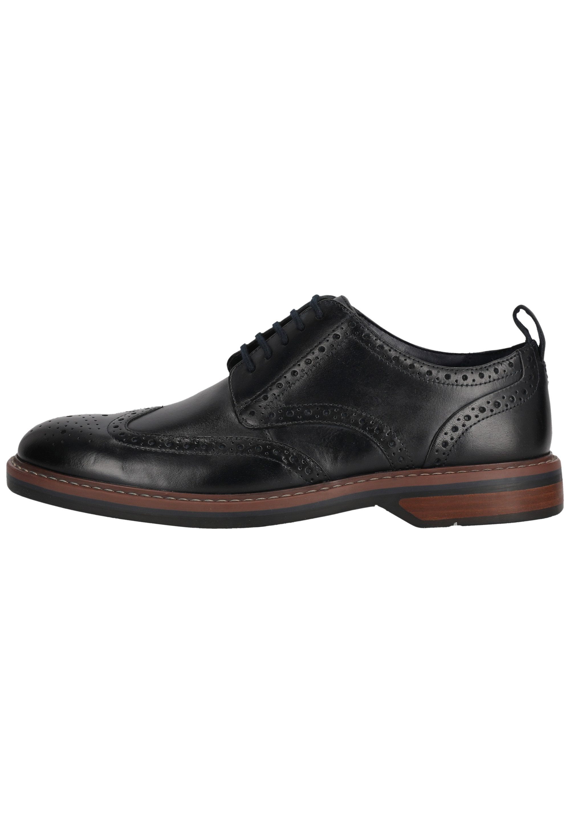 Clarks Aldwin Limit Schnürschuh im handgefertigten Brogue-Design