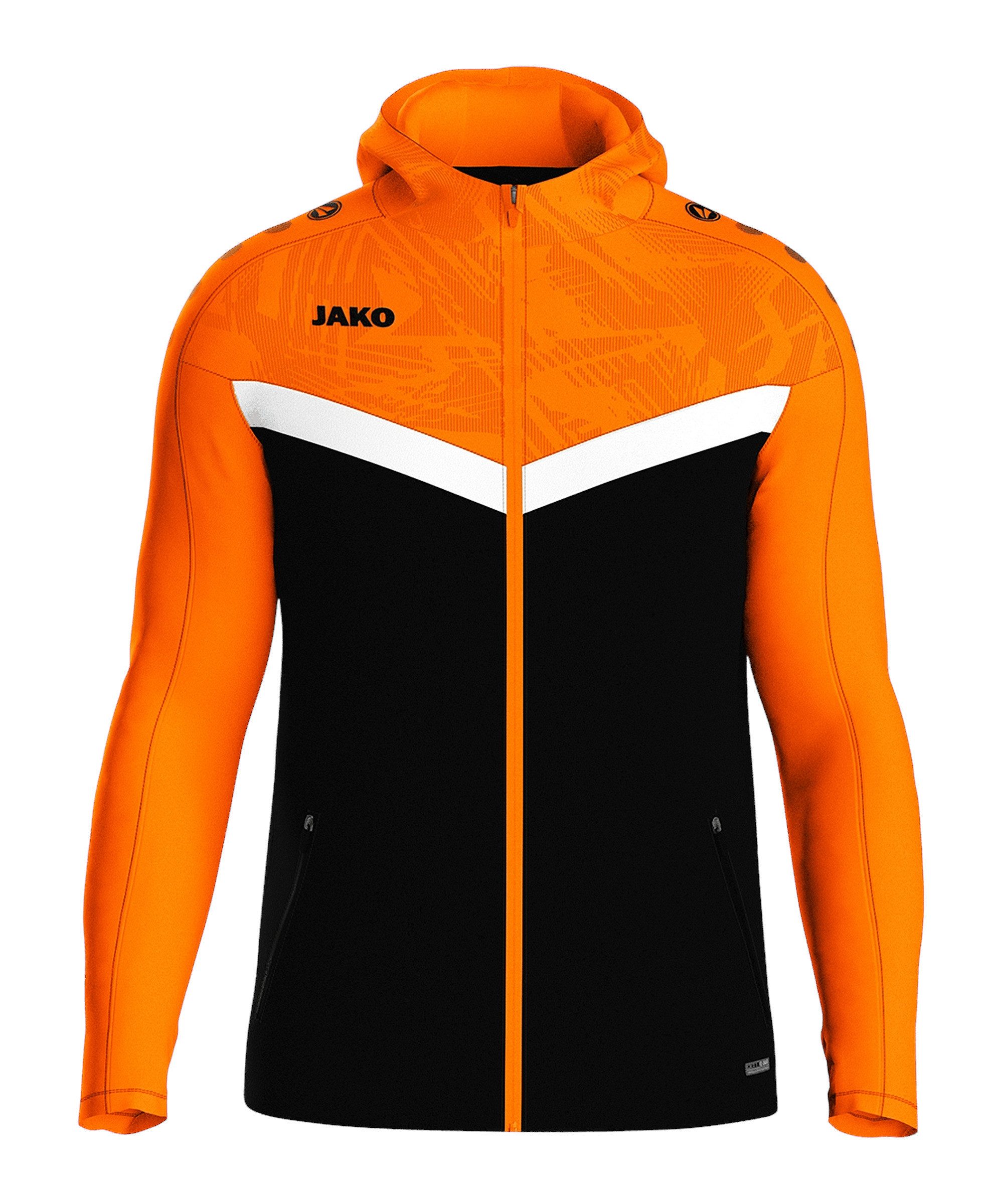 schwarz/neonorange