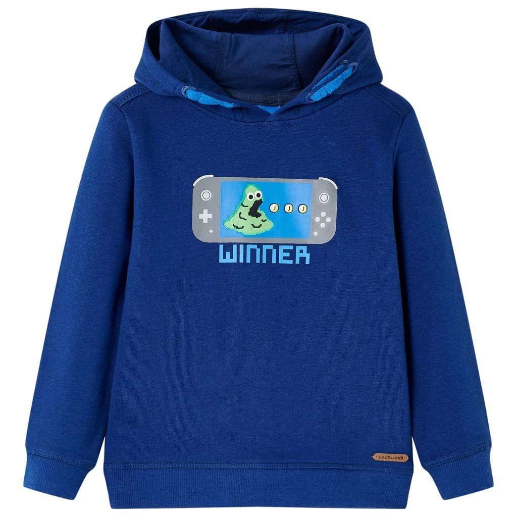 Kapuzenpullover Kinder-Kapuzenpullover Dunkelblau 128