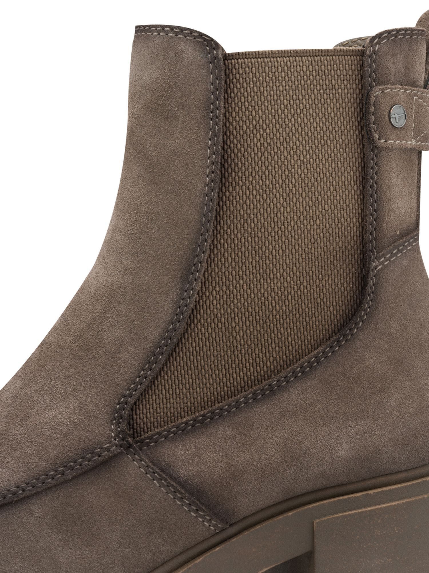 Tamaris TOUCH-IT aus Leder Blockabsatz 1-25822-45 Chelseaboots TOUCH-IT
