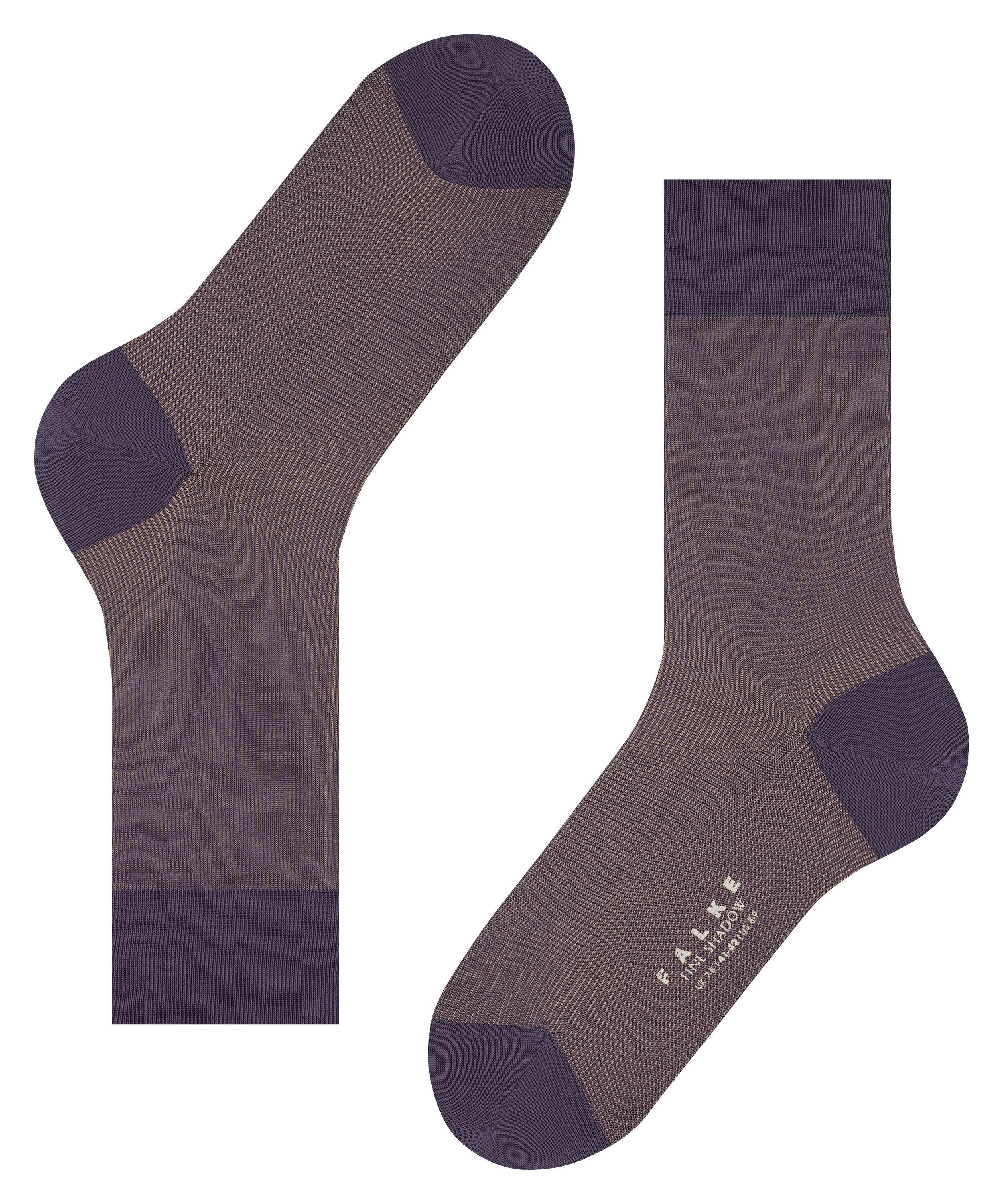(8635) Socken Fine amethyst (1-Paar) Shadow FALKE