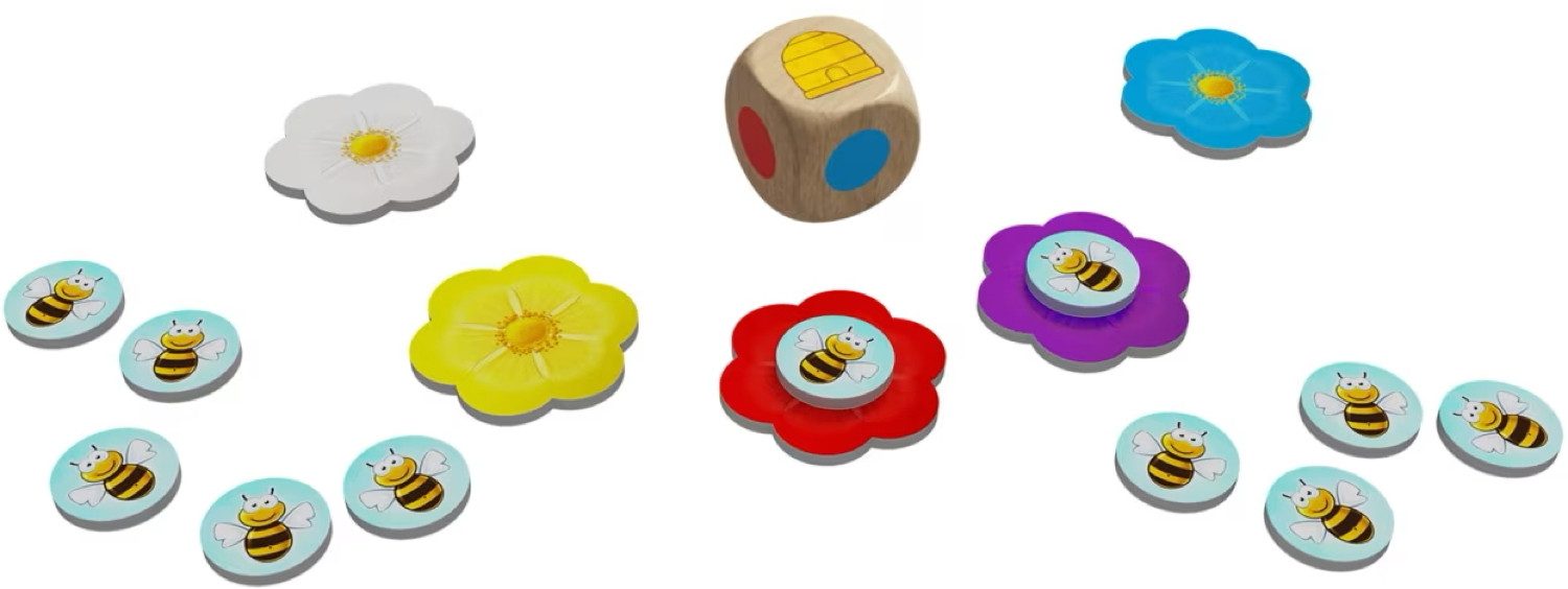 Haba Spiel Kinderspiel Würfelsspiel Bella Bee 2010885001