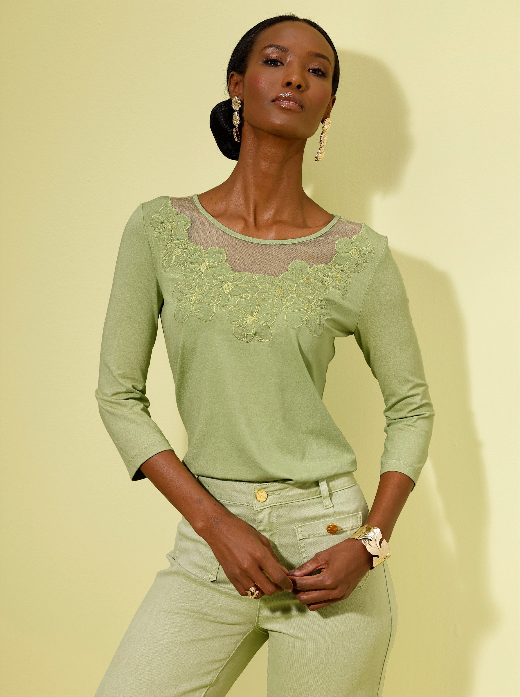 creation L T-Shirt Shirt 3/4-Arm