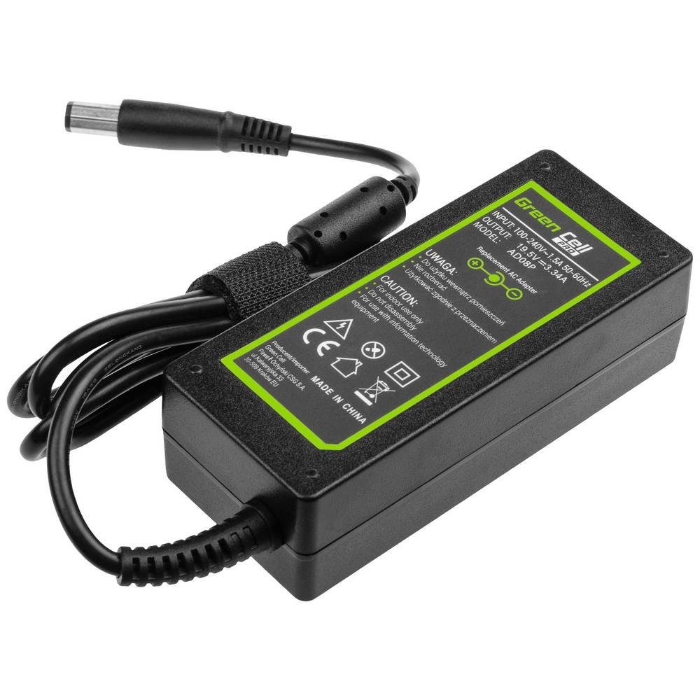 Green Cell PRO Charger / AC Adapter 19.5V 3.34A 65W for Dell Notebook- Netzteil