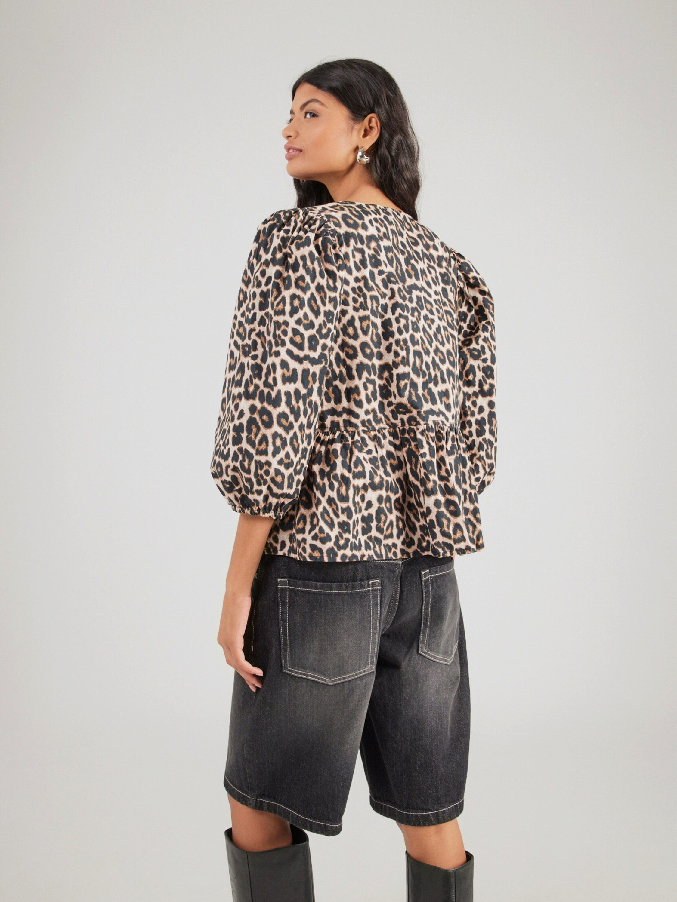 ONLY Funktionsbluse ONLRANINA (1-tlg) Drapiert/gerafft