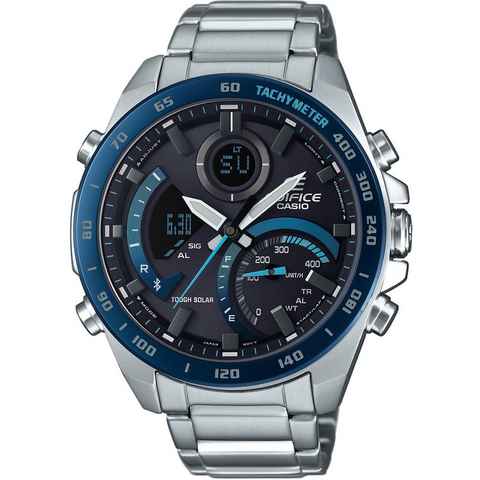 CASIO EDIFICE ECB-900DB-1BER Smartwatch, Solaruhr, Armbanduhr, Herrenuhr, Android, iOS, Stoppfunktion