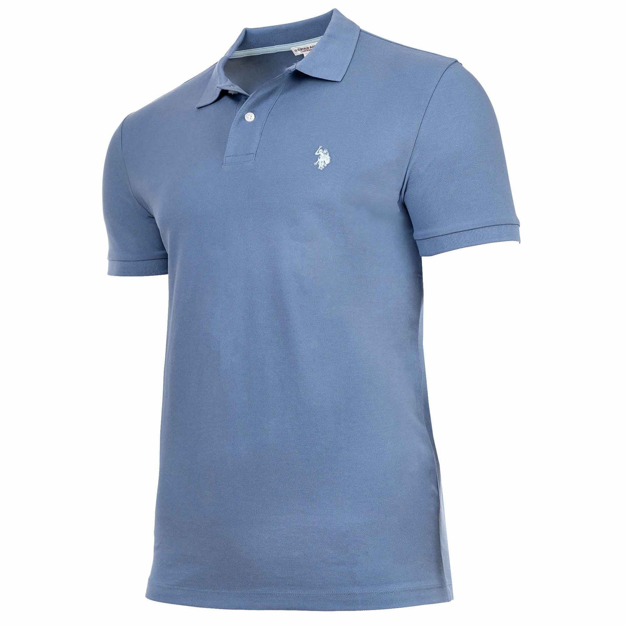 U.S. Polo Assn. Poloshirt Herren Poloshirt Baumwolle Carded Piquet günstig online kaufen