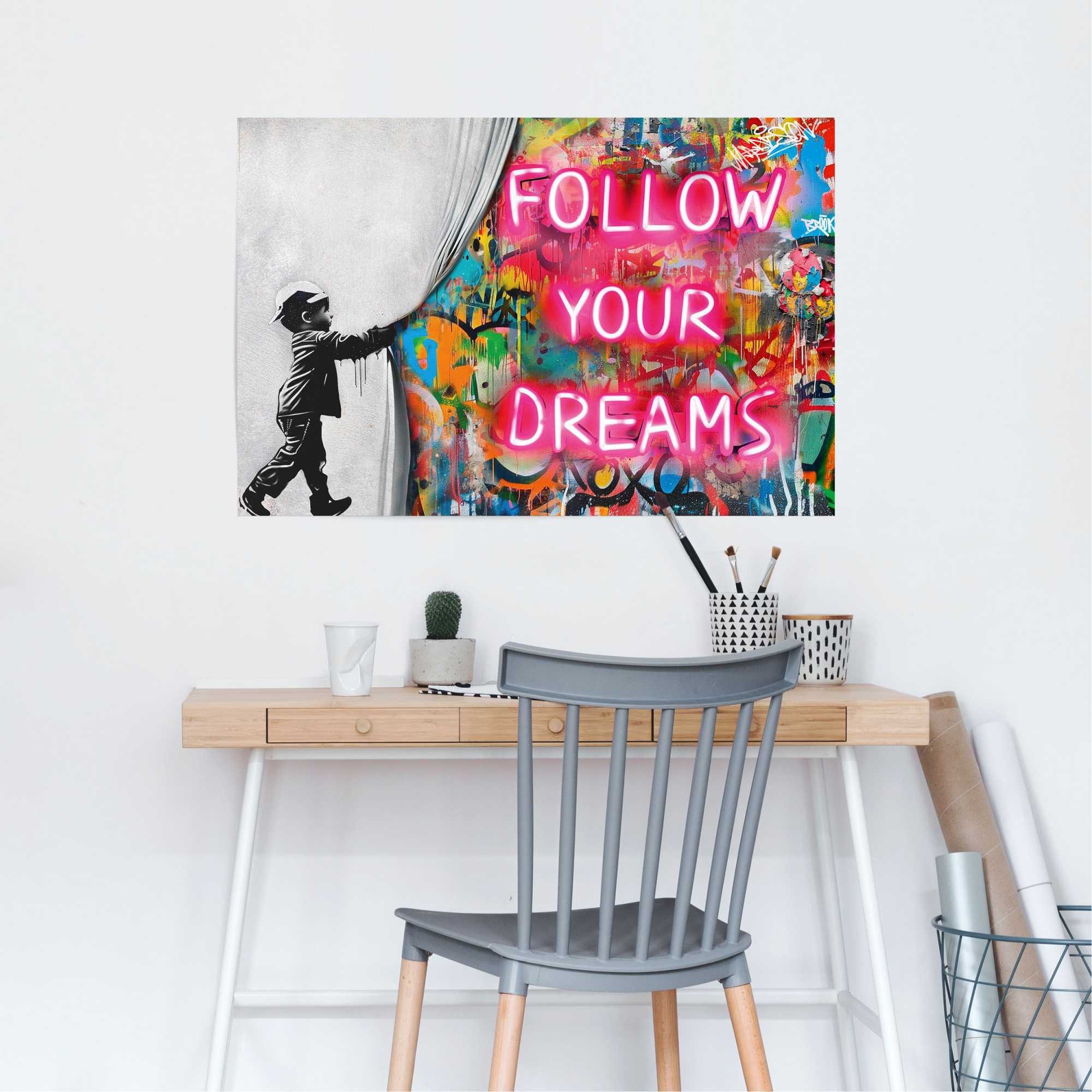 Reinders! Poster Curtain Boy günstig online kaufen