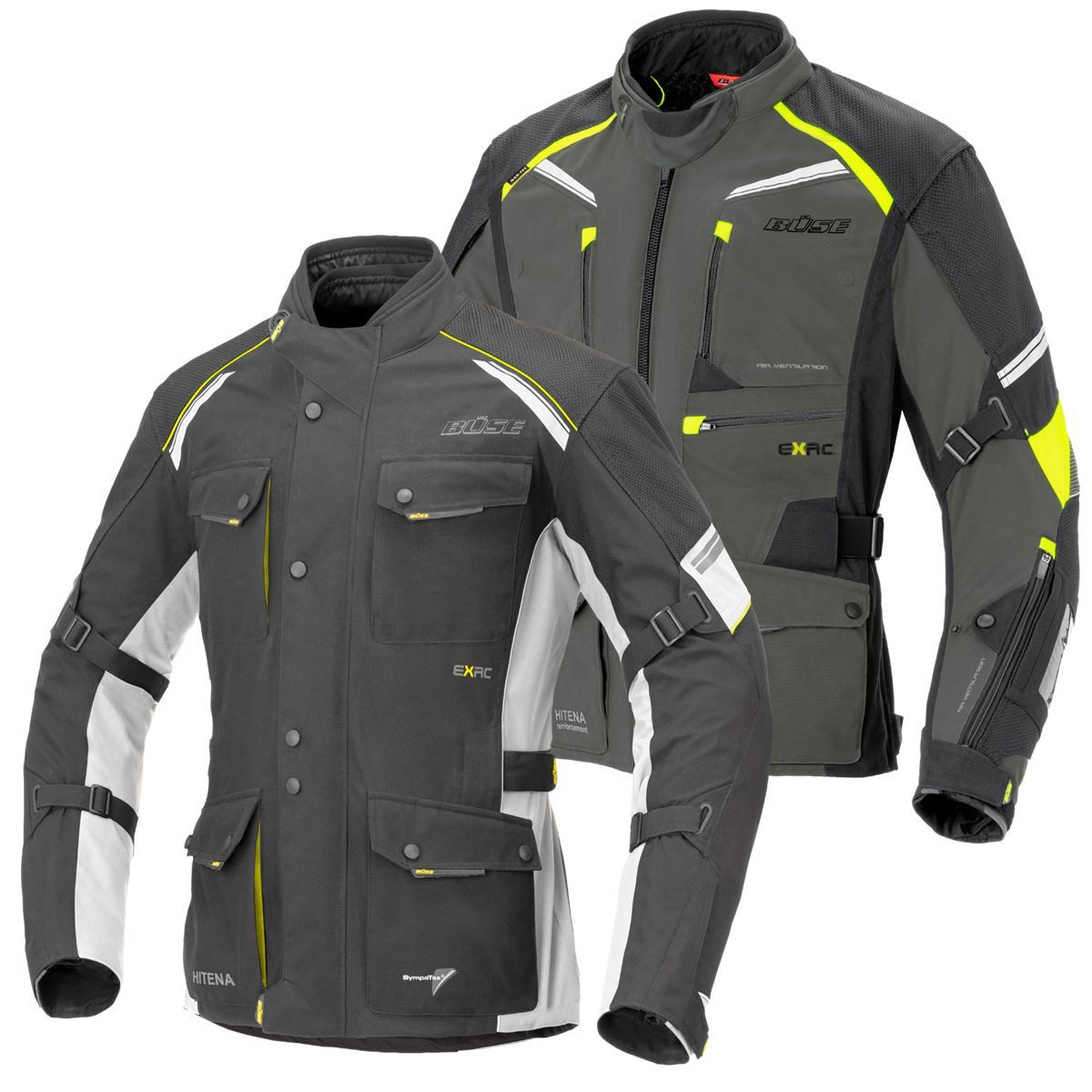 Black/White/Fluo Yellow
