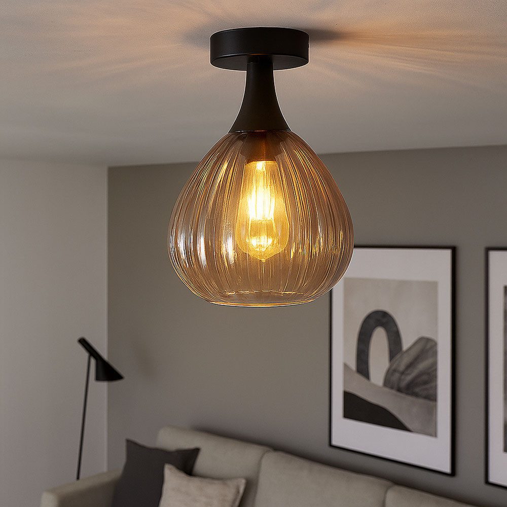 GLOBO LIGHTING Deckenleuchte, Leuchtmittel nicht inklusive, Deckenleuchte W günstig online kaufen