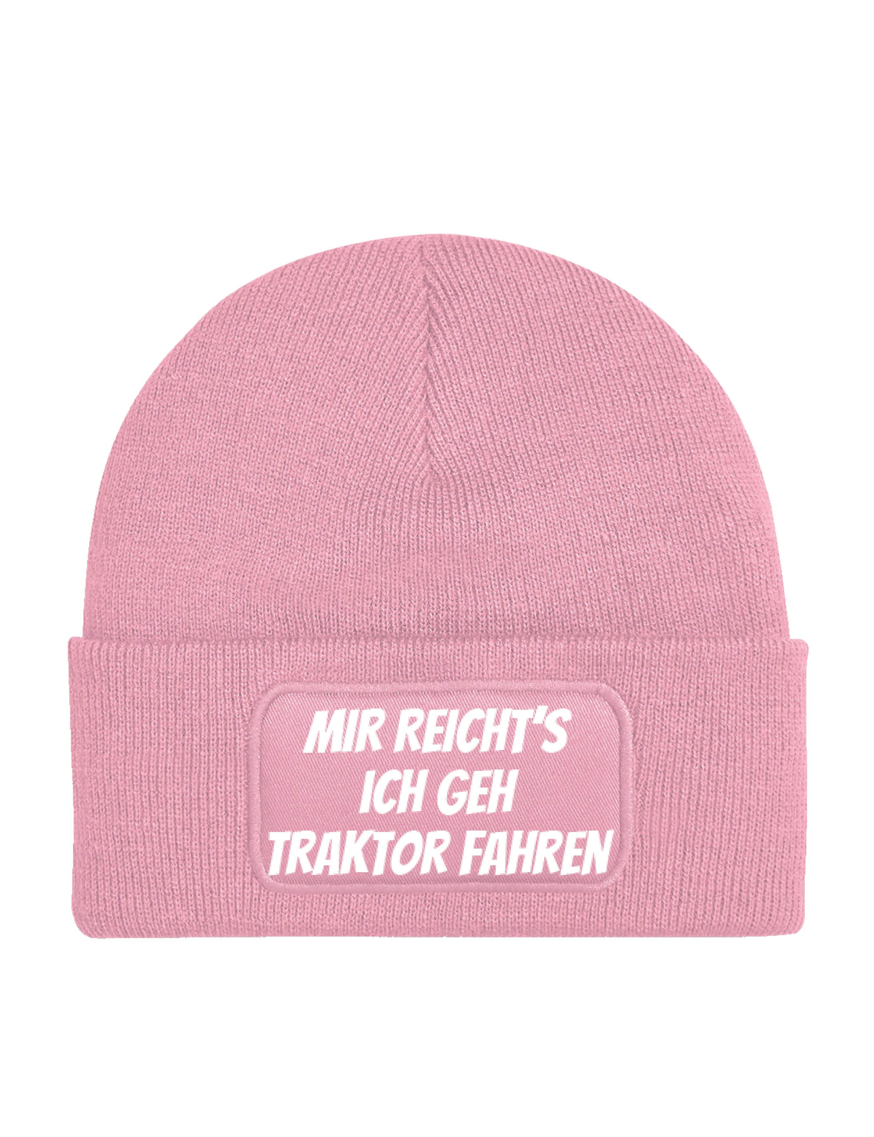 Youth Designz Beanie Herren & Damen unisex Mütze Beanie "Traktor Fahren" Print Statement mit lustigen und stylischen Aufdruck Geschenk für Männer und Frauen