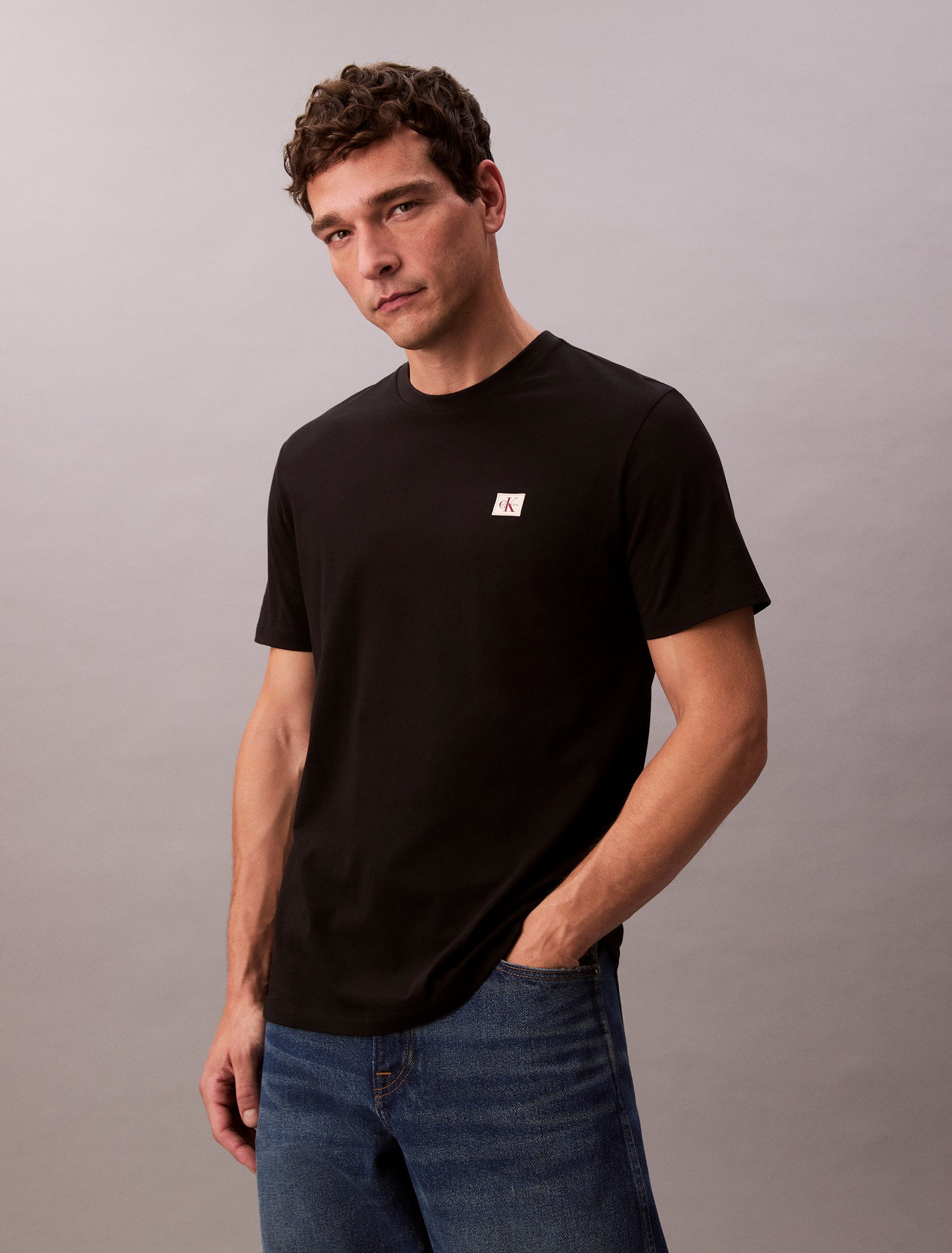Calvin Klein Jeans T-Shirt SS BADGE günstig online kaufen