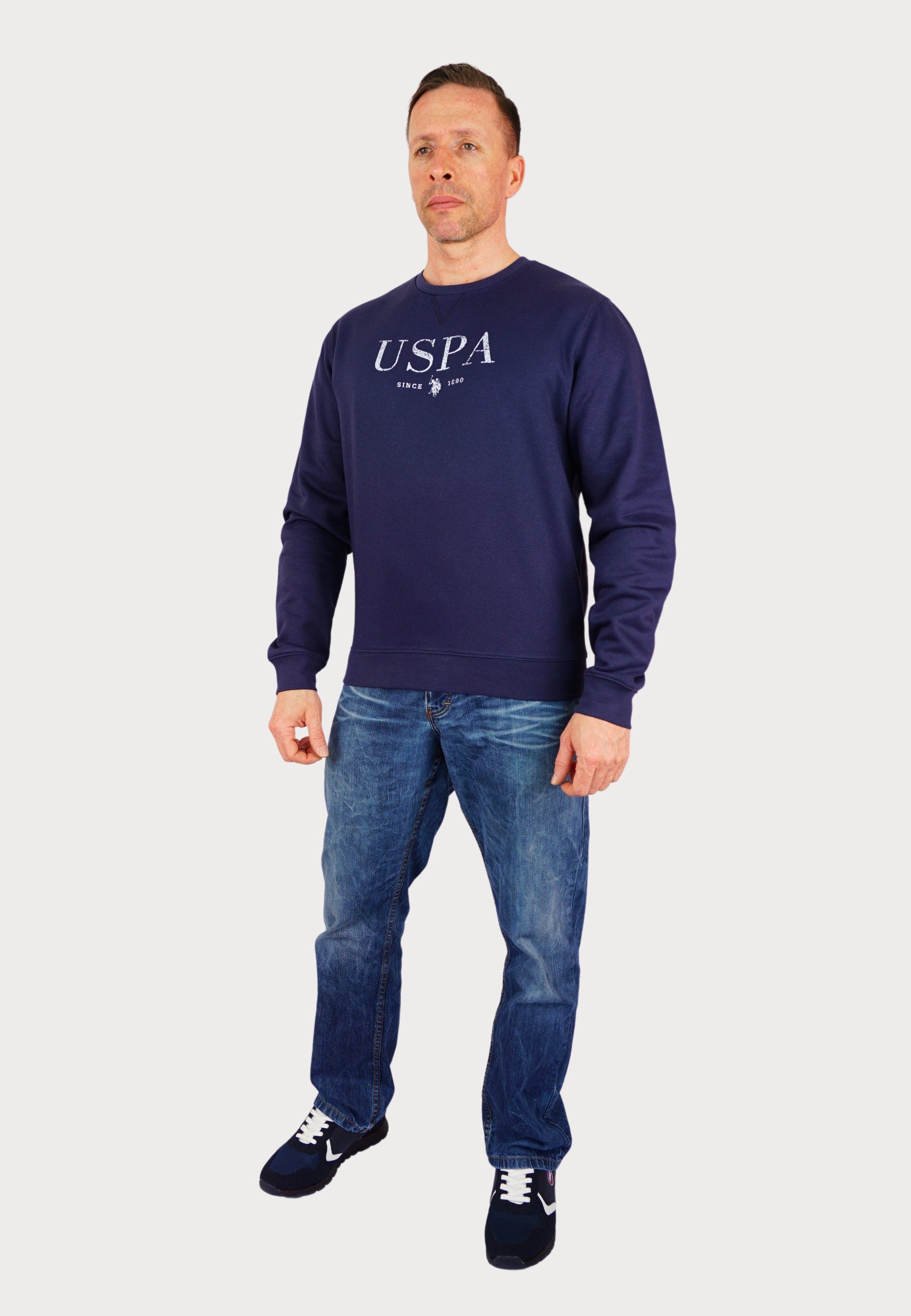 U.S. Polo Assn. Sweatshirt Sweatshirt Pullover (1-tlg) günstig online kaufen