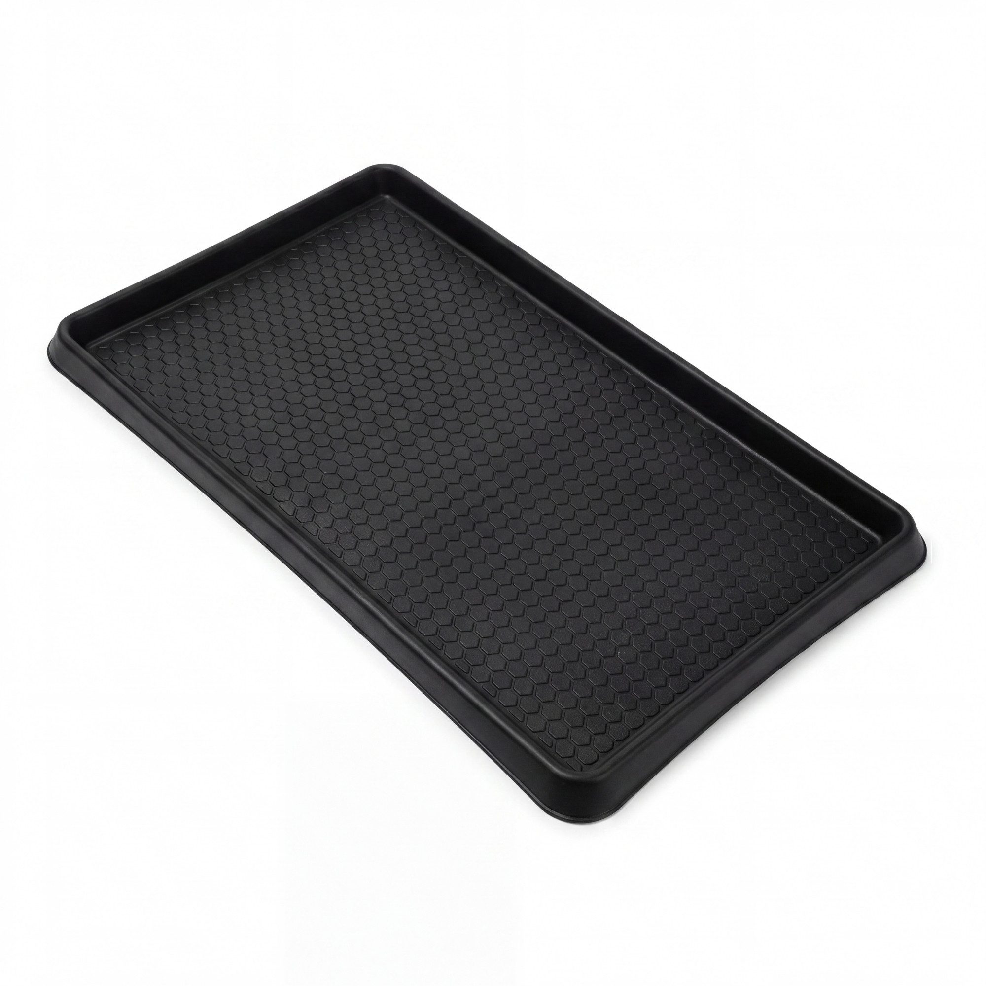 BigDean Schuhabtropfschale Premium 60x40cm extra robust Made in Europe, Rutschhemmend, Wetterfest, Frostbeständig, UV-fest, Pflegeleicht