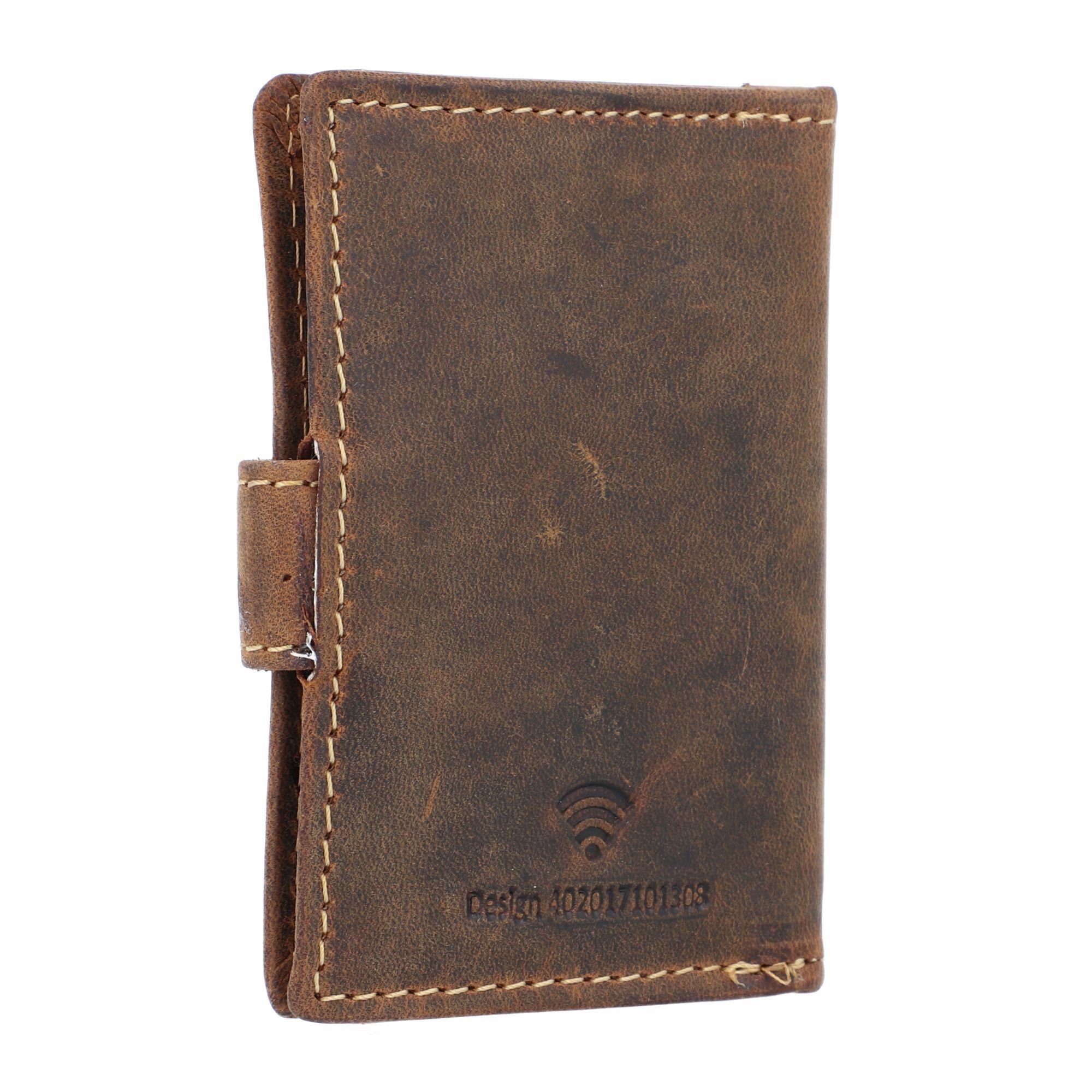 Leder Greenburry Vintage, Brown Etui